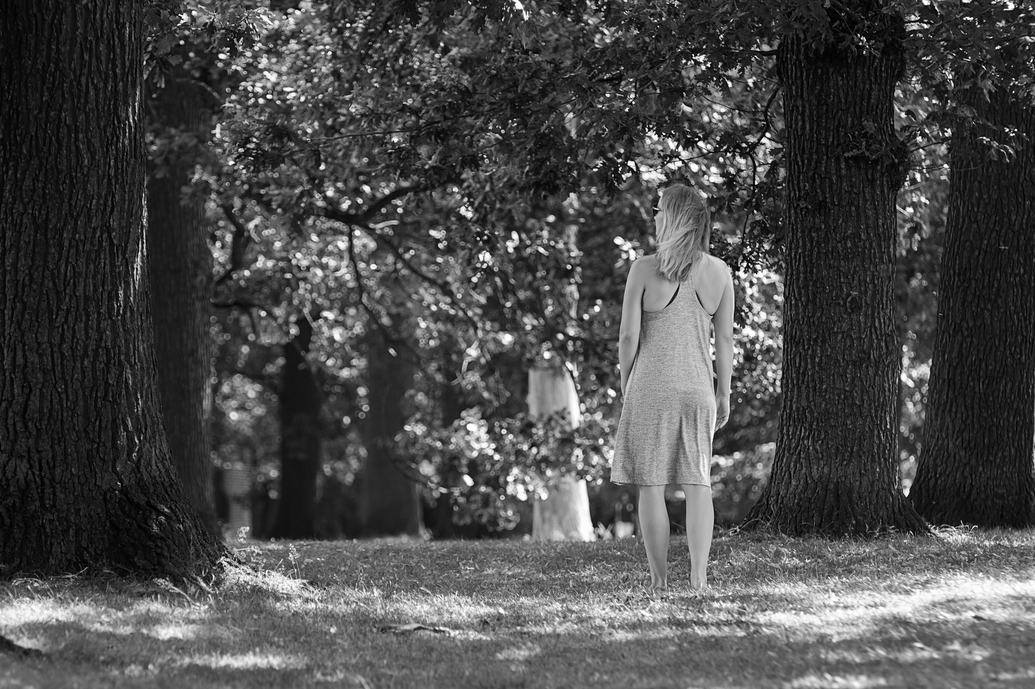 Canon EOS 60D sample photo. Lady in the woods photography