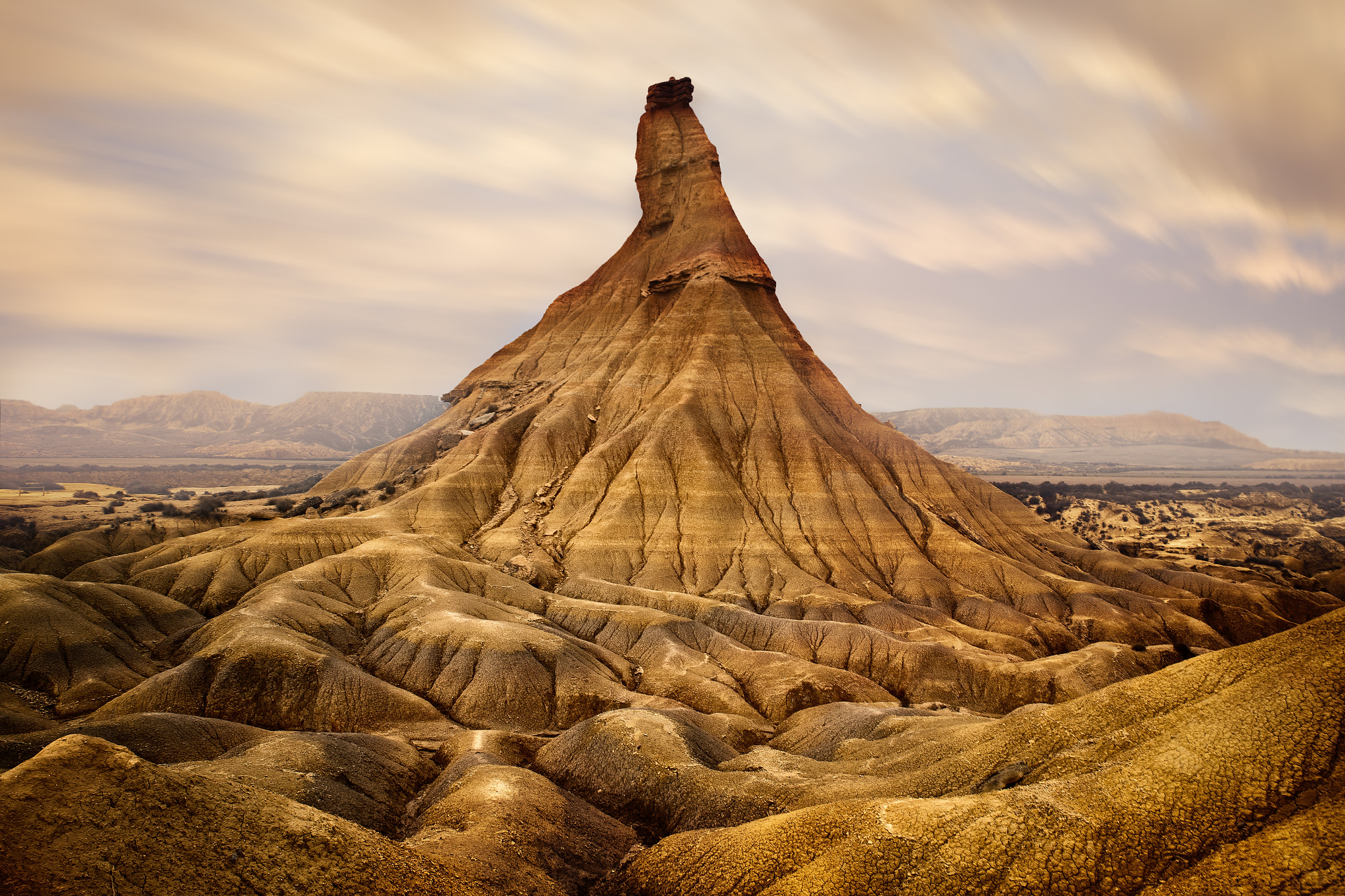 Sigma 24-70mm F2.8 EX DG Macro sample photo. Las bárdenas reales photography