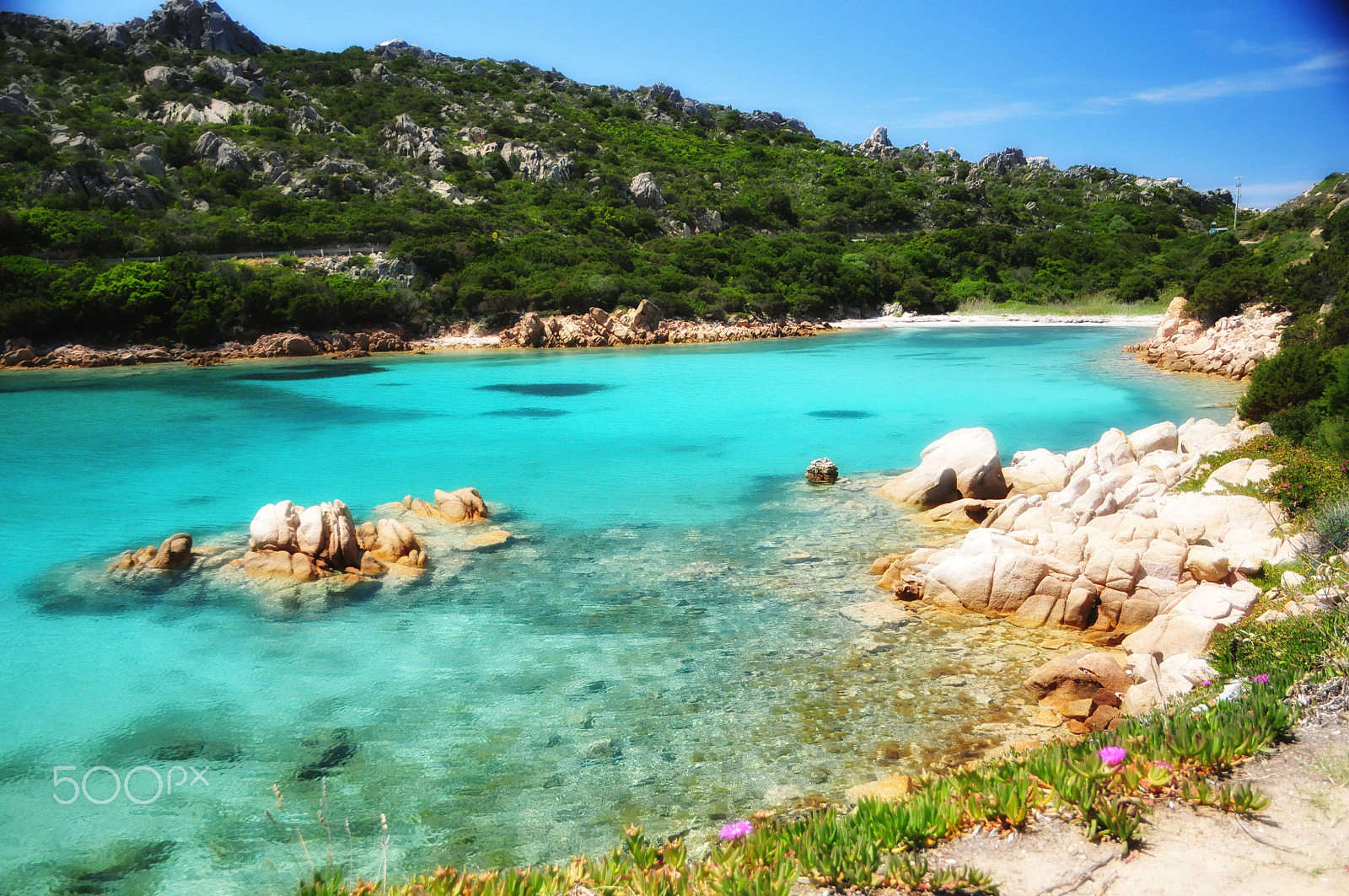 Nikon D300S + Sigma 18-125mm F3.8-5.6 DC OS HSM sample photo. Spiaggia di cala lunga, la maddalena photography