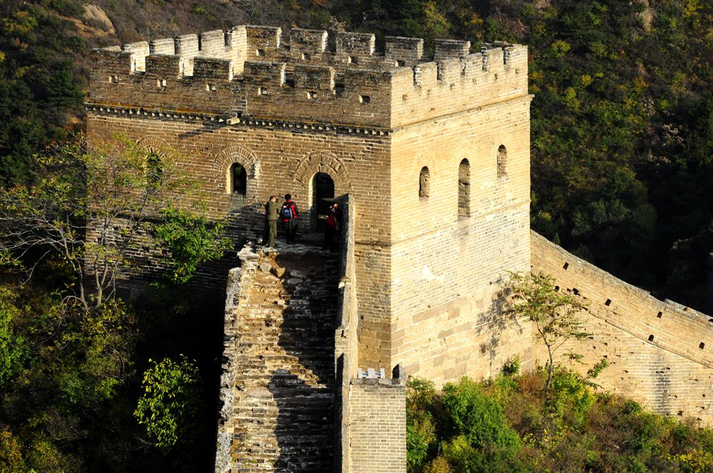 Nikon D90 + Sigma 18-200mm F3.5-6.3 DC OS HSM sample photo. Beautiful sunset greatwall at china photography