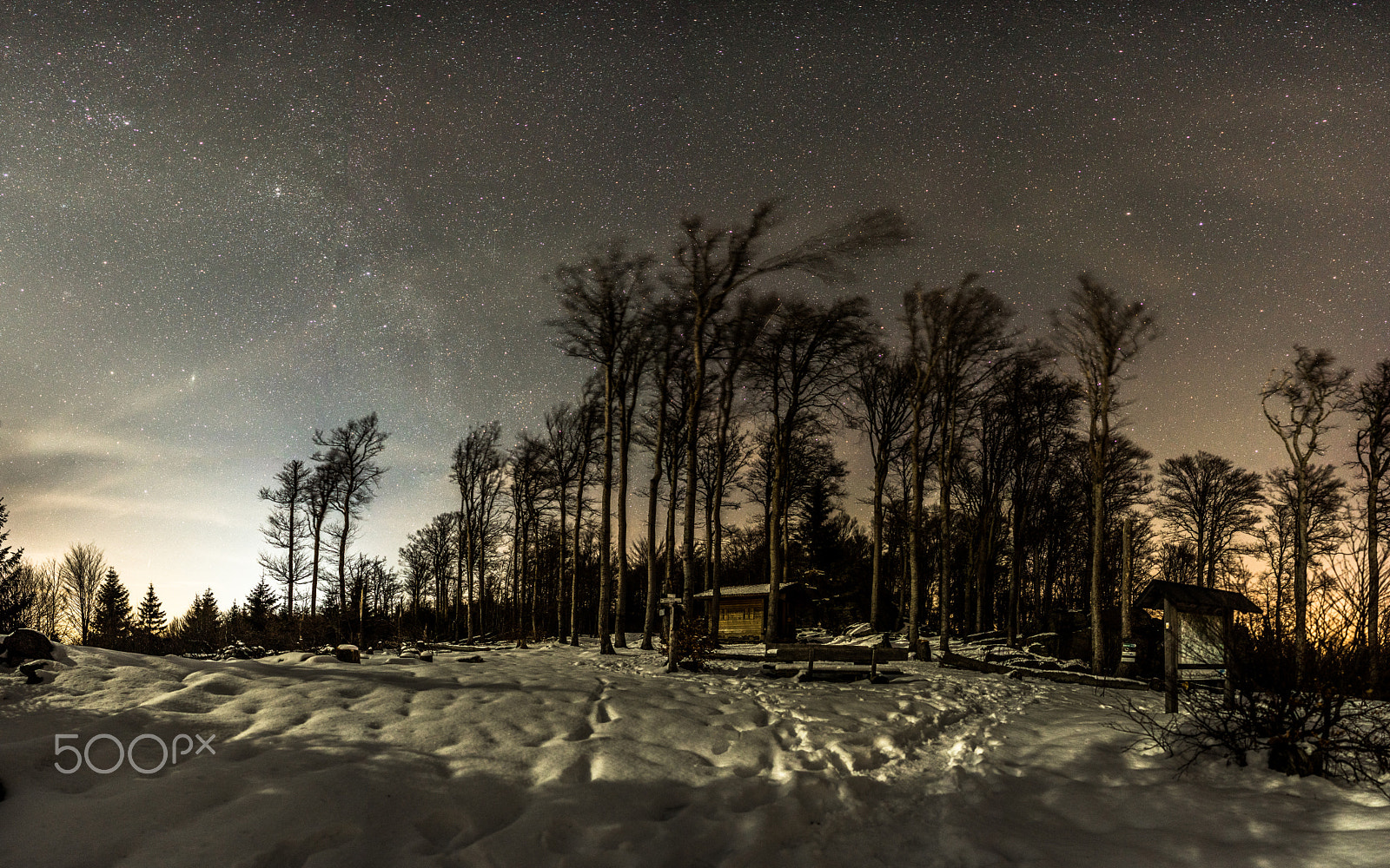 Sony a7 + ZEISS Batis 25mm F2 sample photo. Hirschenstein/bavaria by night photography