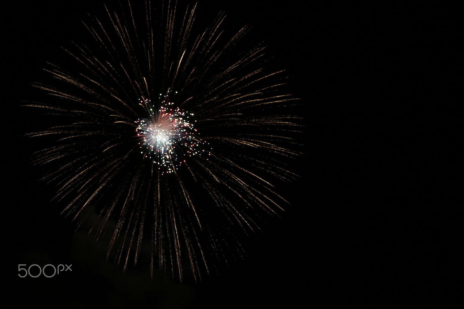 Canon EF-S 55-250mm F4-5.6 IS STM sample photo. Fireworks photography