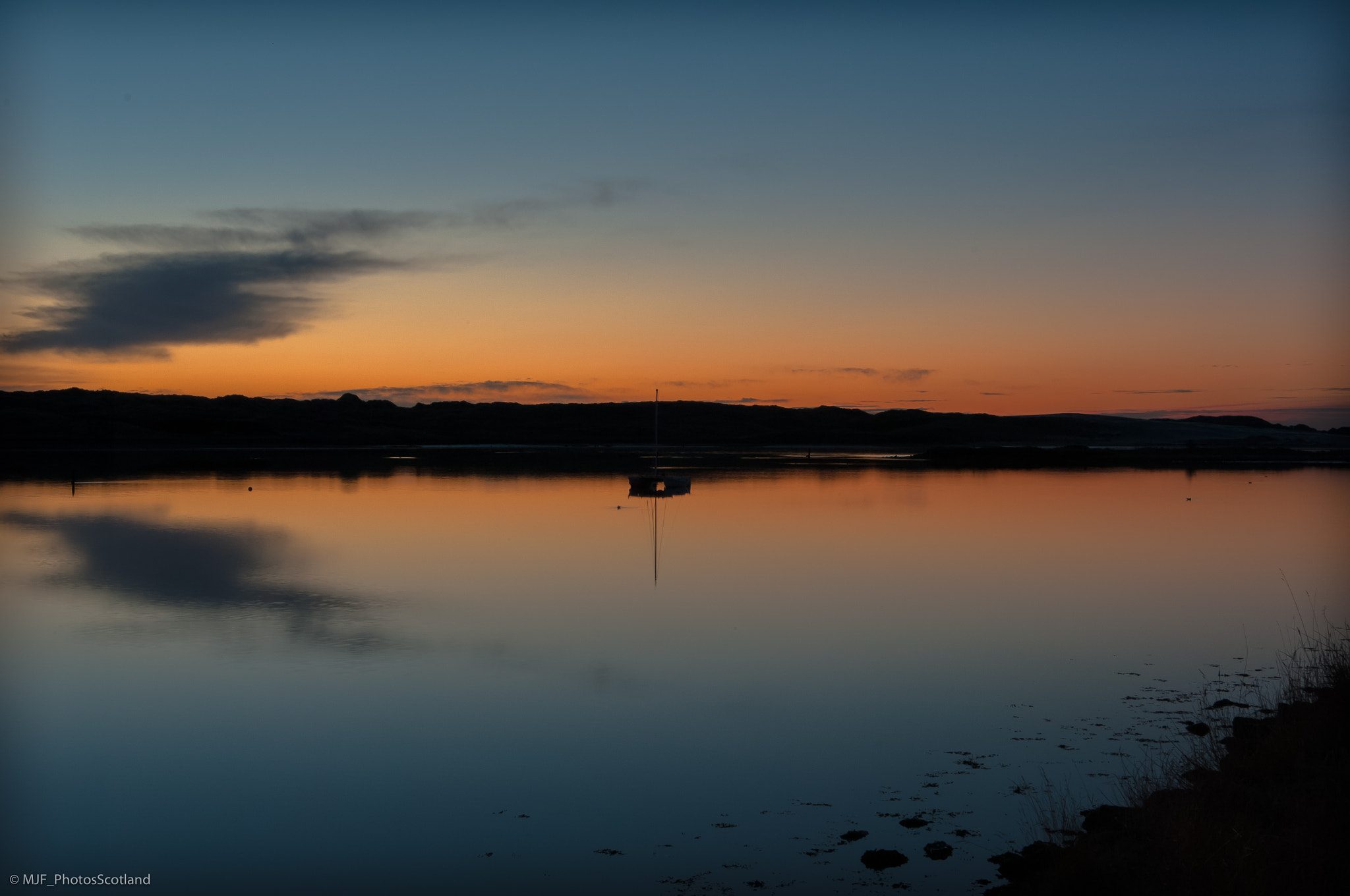 Samsung GX-20 sample photo. Ythan estuary sunrise. photography