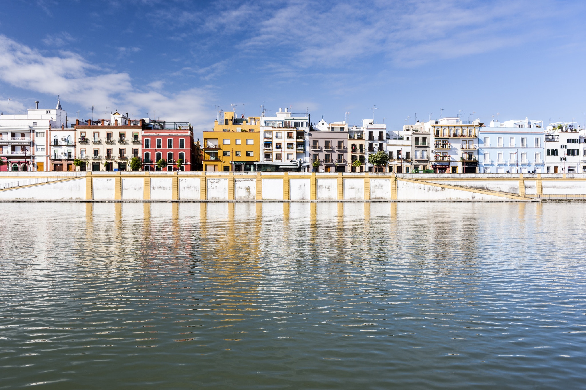Canon EF 35mm F1.4L USM sample photo. Betis treet by the guadalquivir river, seville, spain photography