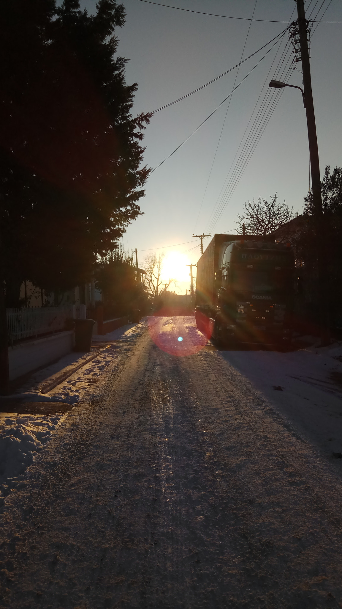 Xiaomi Redmi Pro sample photo. Winter morning photography