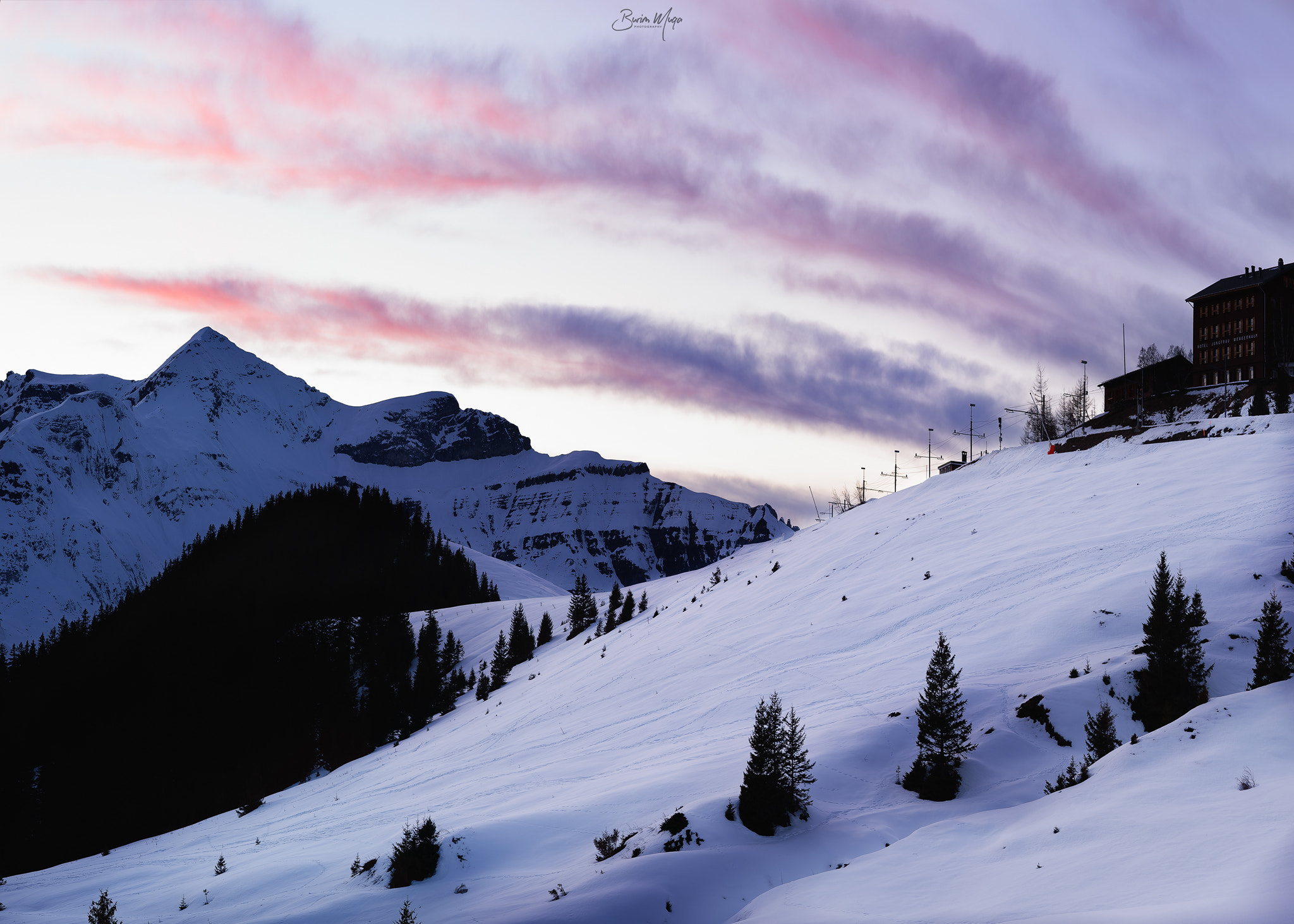 Nikon AF-S Nikkor 85mm F1.4G sample photo. Kleine scheidegg photography