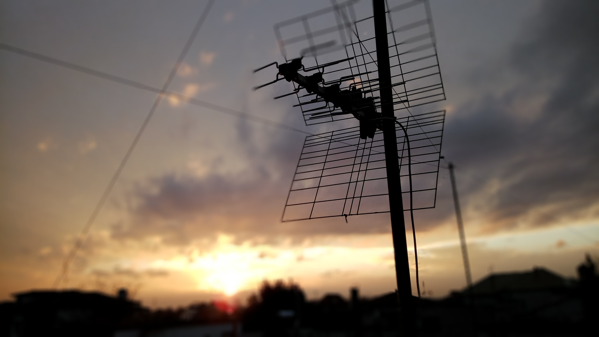 Xiaomi Redmi Pro sample photo. Antenna photography