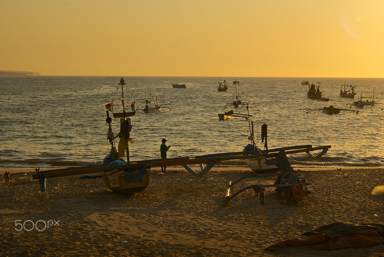 Sony Alpha DSLR-A230 sample photo. Traditional boats photography