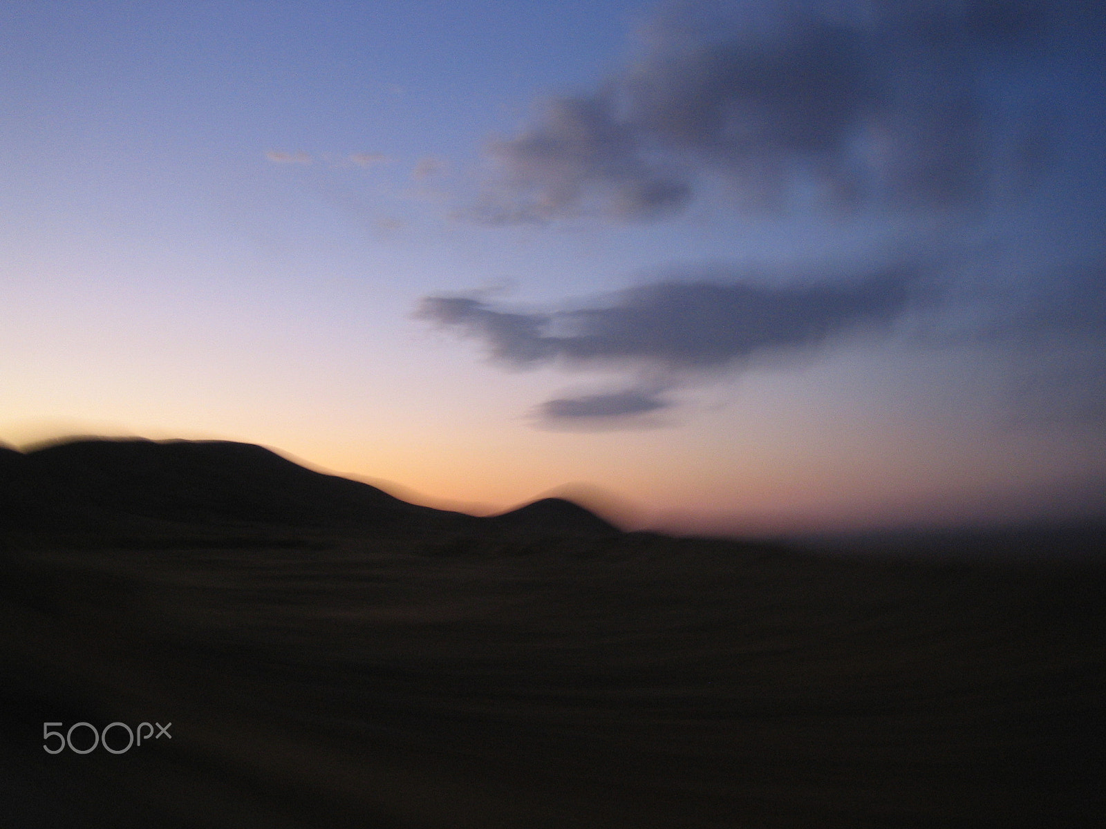 Canon POWERSHOT SD300 sample photo. Desert twilight 2 photography