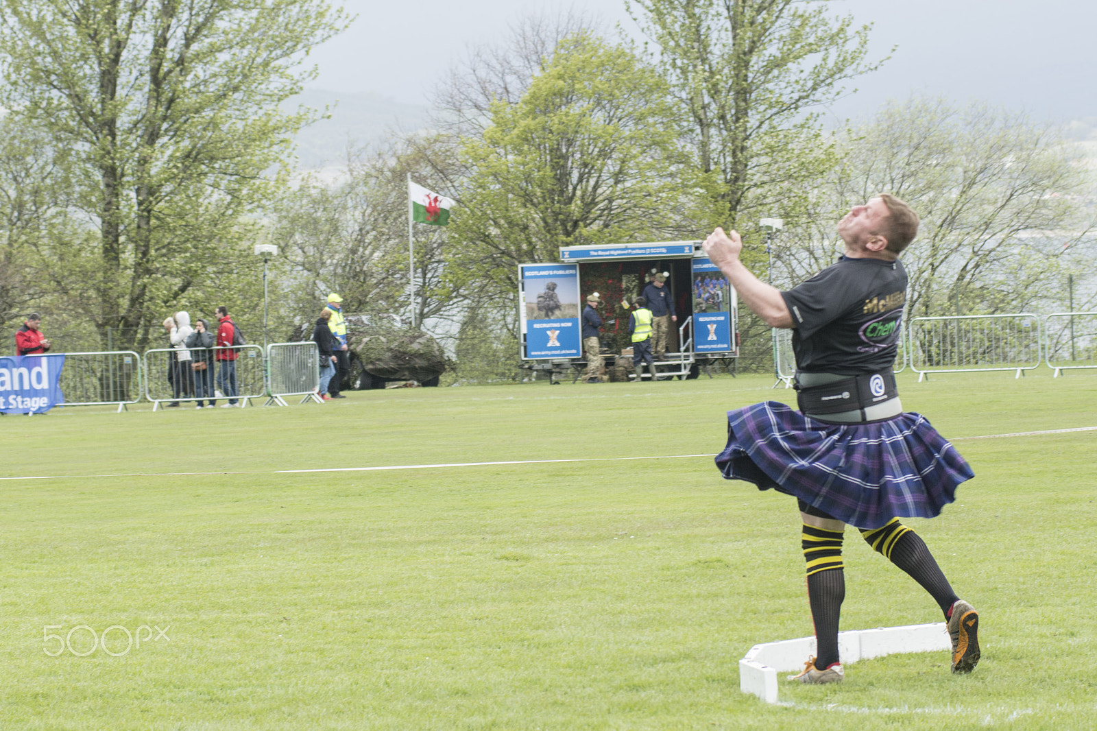 Nikon AF-Nikkor 80-200mm F2.8D ED sample photo. Gourock highland games photography