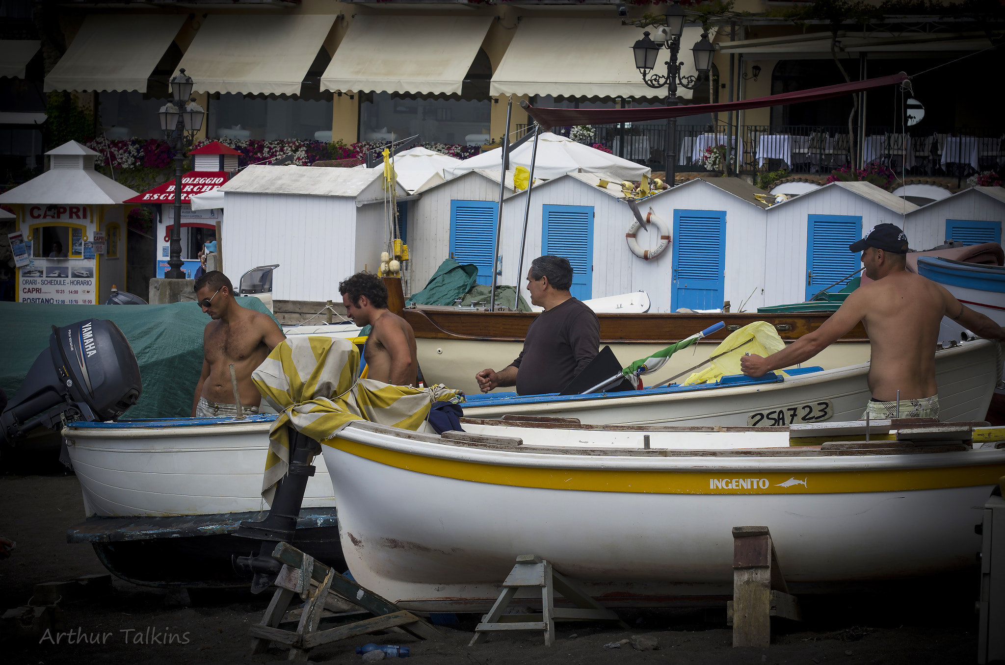 Sigma 70-200mm F2.8 EX DG Macro HSM II sample photo. Poaitano: fishermen heading out... photography