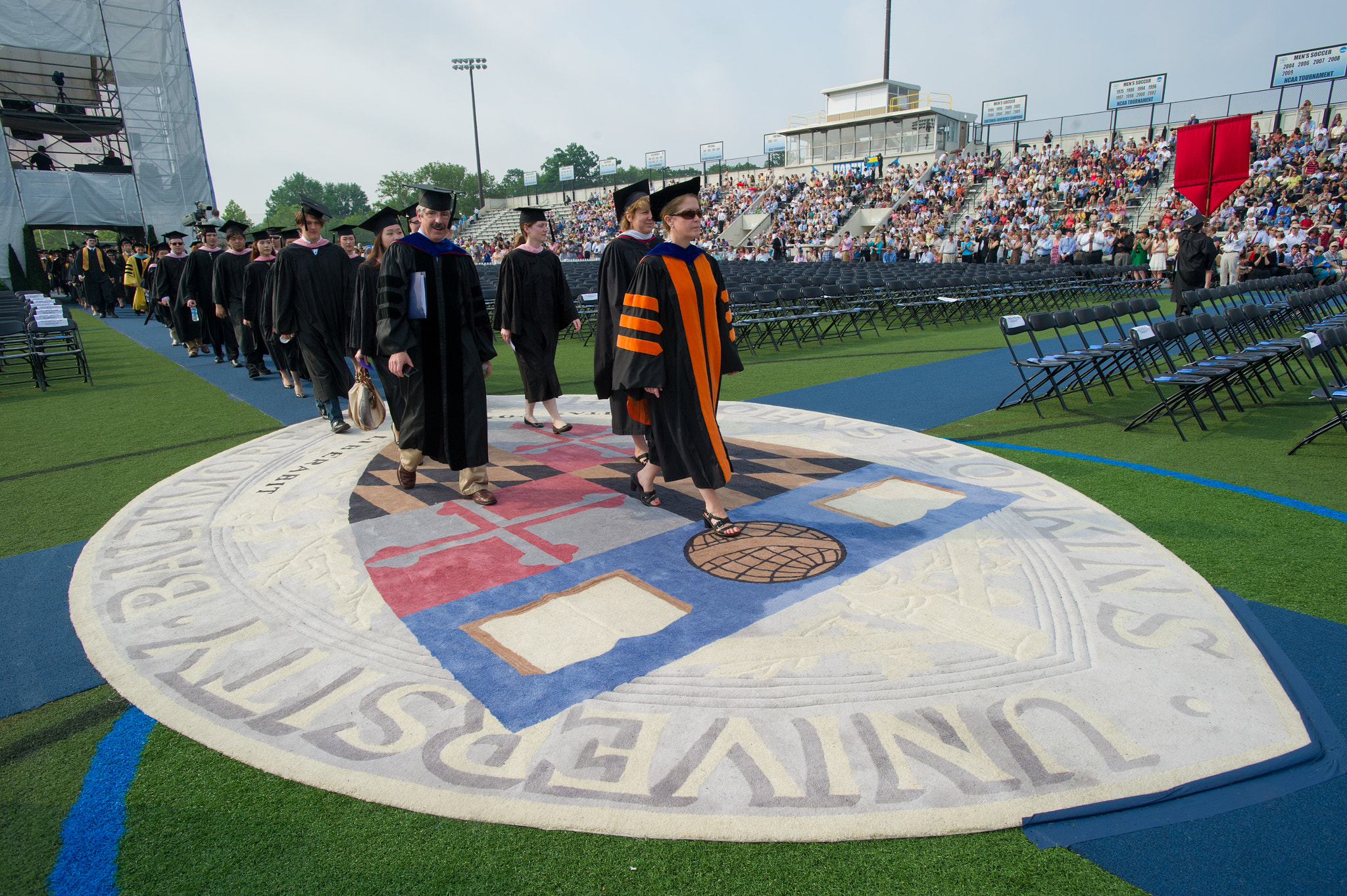 Nikon AF-S Nikkor 17-35mm F2.8D ED-IF sample photo. Johns hopkins university graduation 2011 in baltimore photography