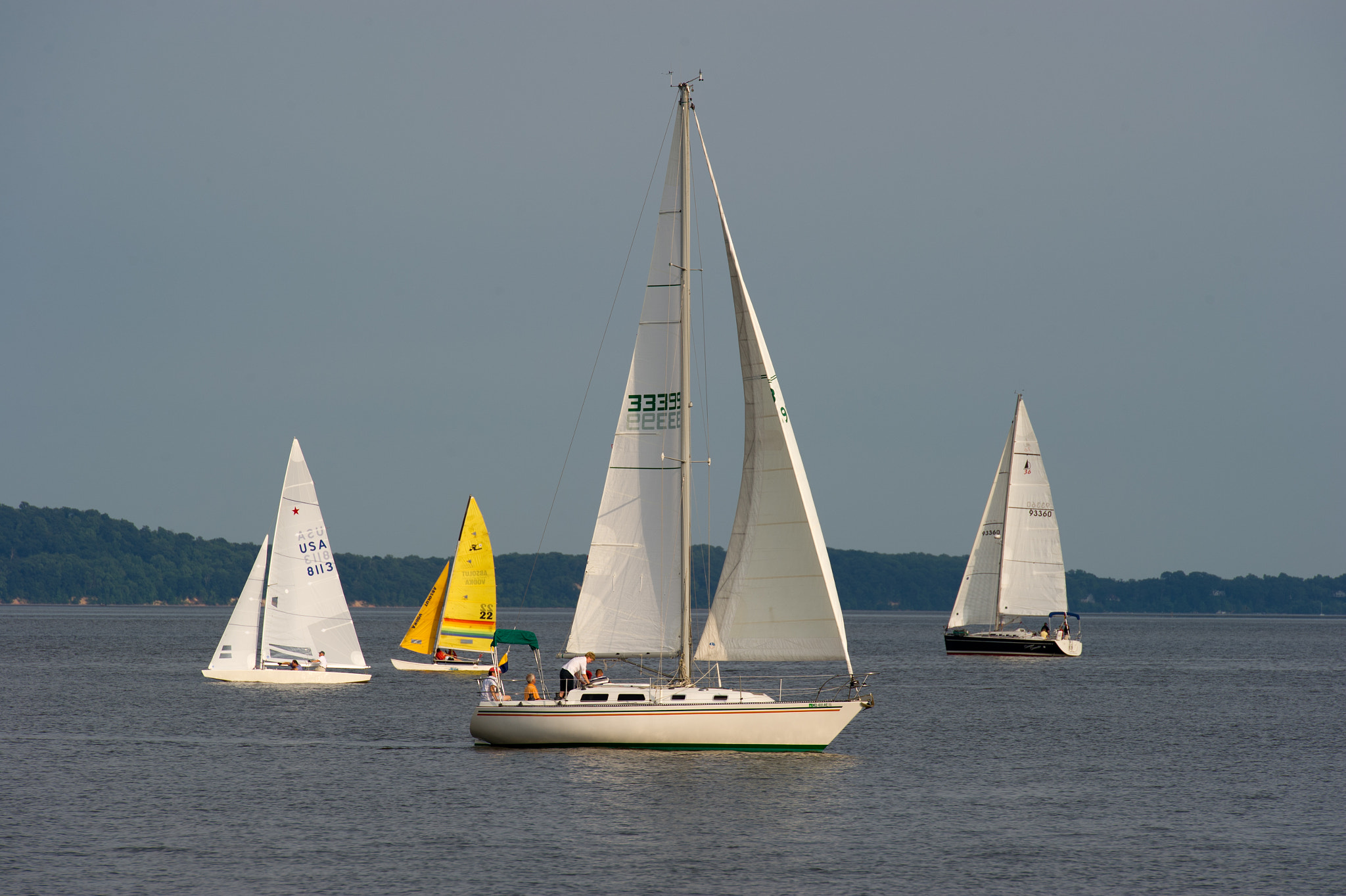 Nikon D3S sample photo. Sail boats on the water in havre de grace, md photography