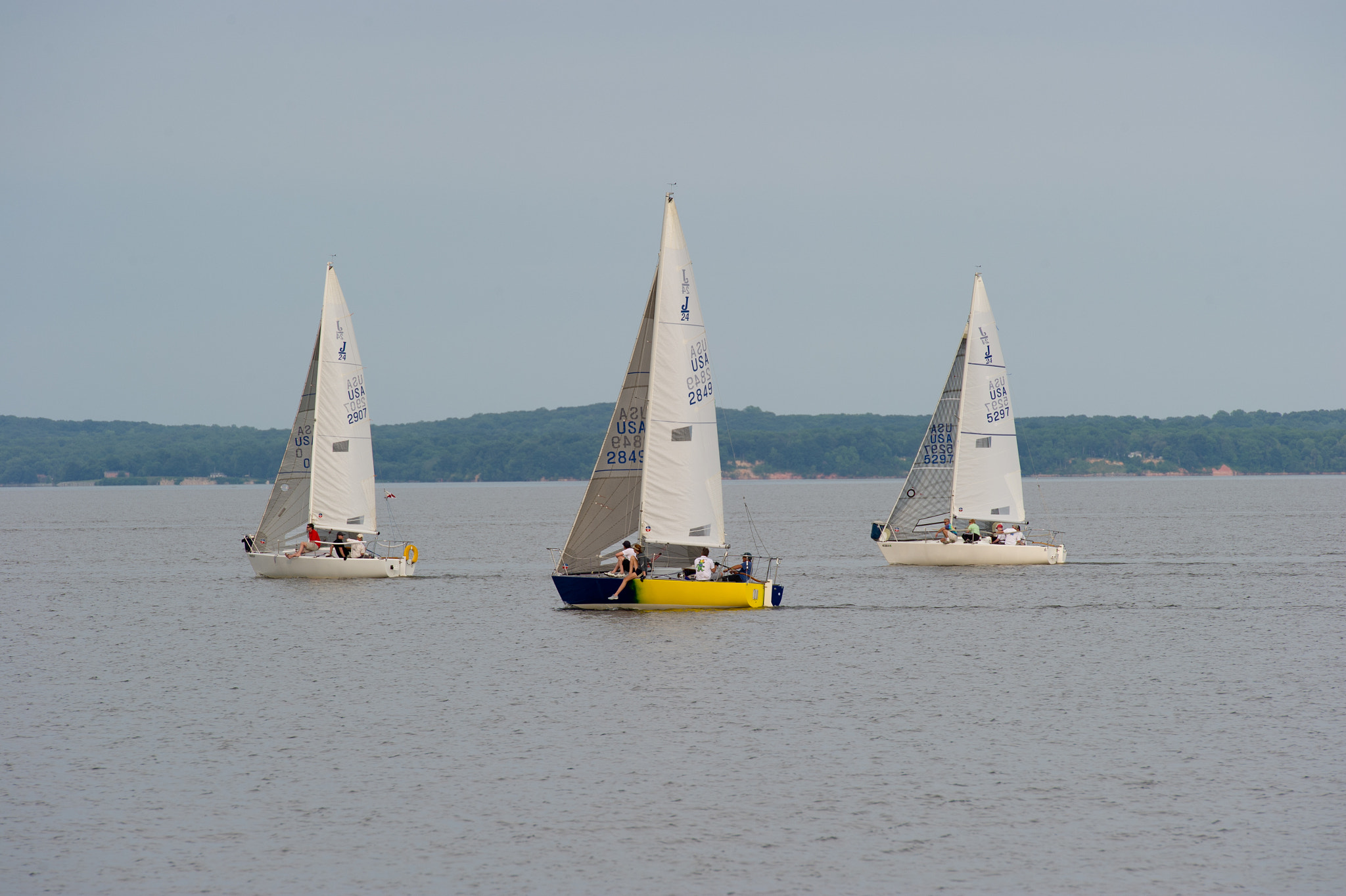 Nikon D3S sample photo. Sail boats on the water in havre de grace, md photography