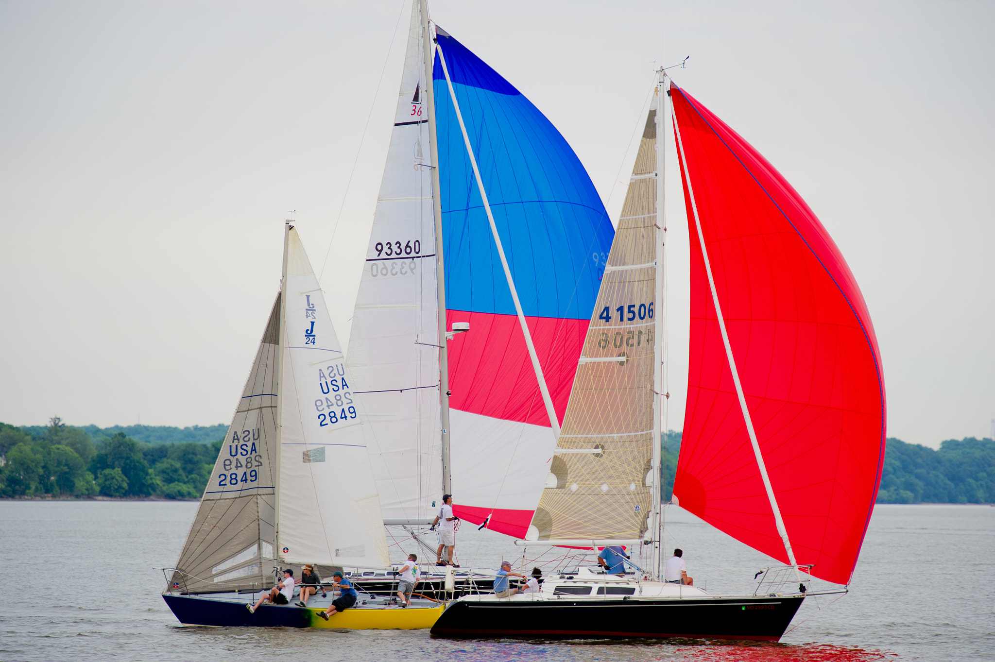 Nikon D3S sample photo. Sail boats on the water in havre de grace, md photography
