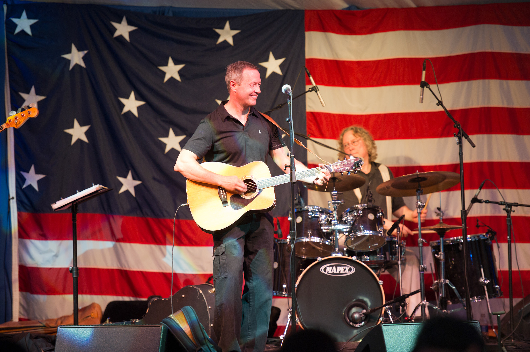 Nikon D3S sample photo. Governor o'malley and his band at ft mchenry photography