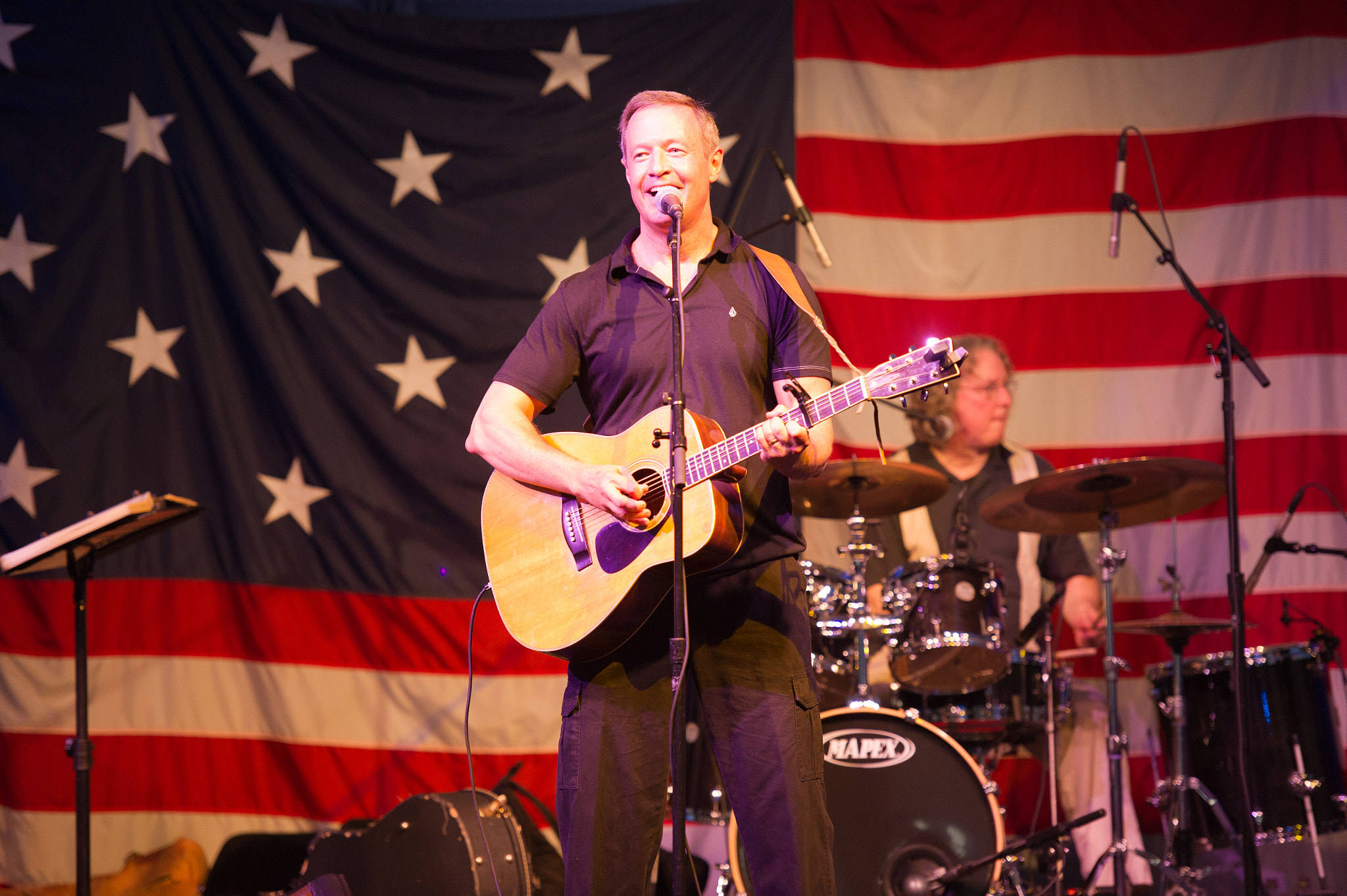 Nikon D3S sample photo. Governor o'malley and his band at ft mchenry photography