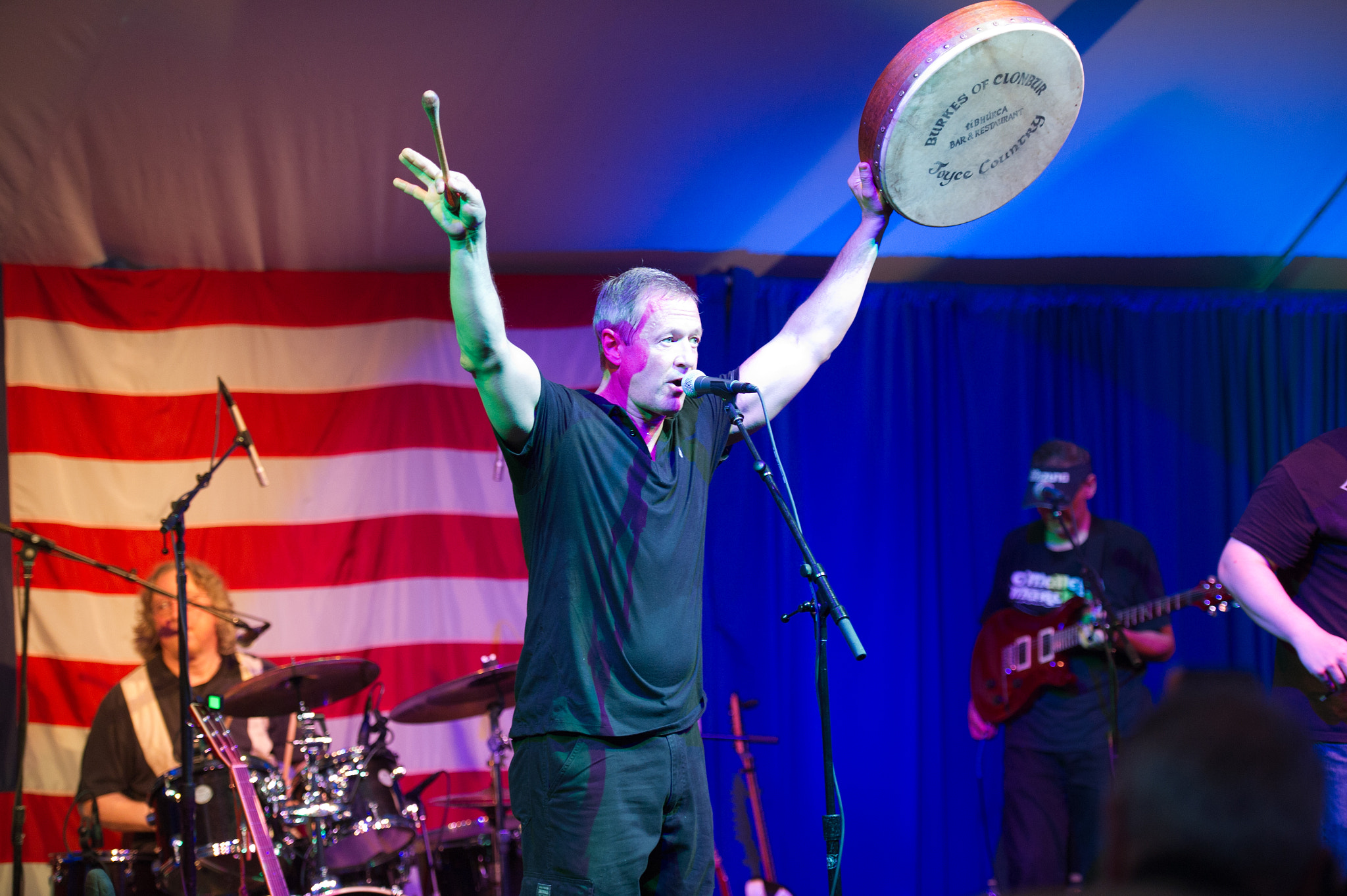 Nikon D3S sample photo. Governor o'malley and his band at ft mchenry photography