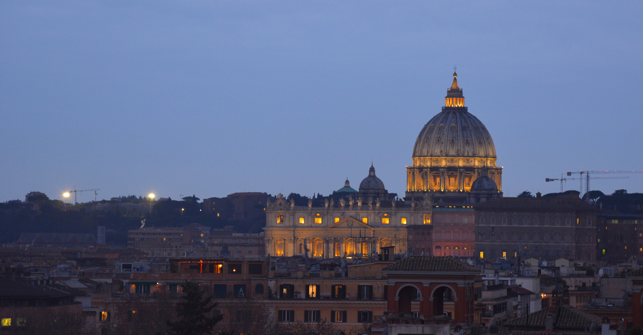 Nikon D5200 + Sigma 50mm F2.8 EX DG Macro sample photo. The papal basilica of st. peter in the vatican photography