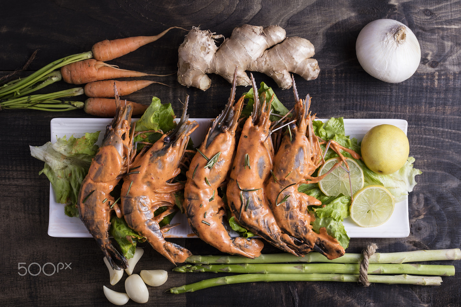 Canon EOS 5DS R + Canon EF 50mm F1.8 II sample photo. Tiger prawns photography