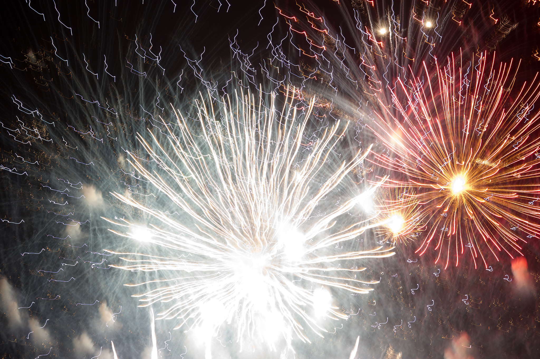Nikon D3S sample photo. Fireworks photography