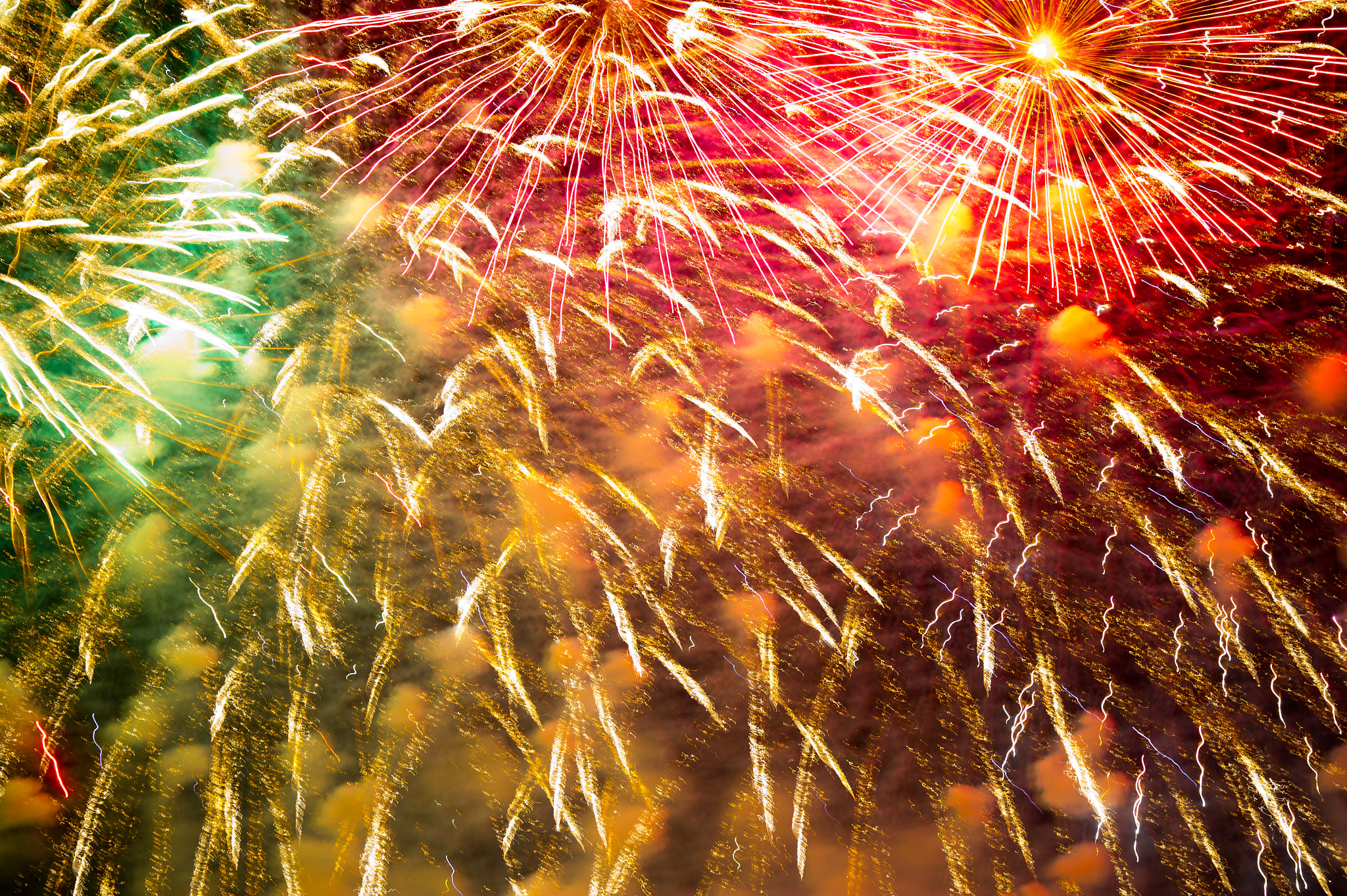 Nikon D3S sample photo. Fireworks photography