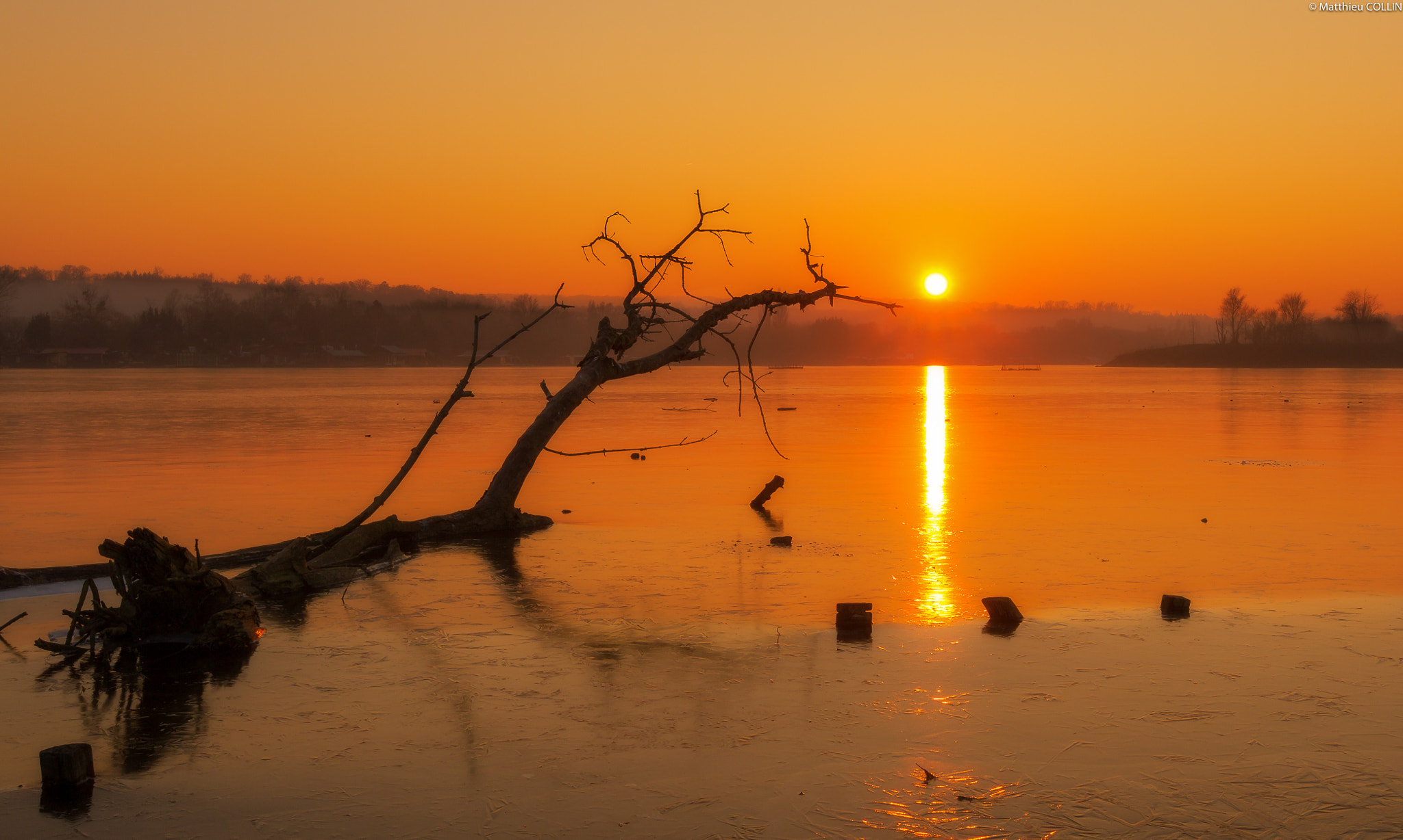 Sigma 10-20mm F3.5 EX DC HSM sample photo. Winter (etang des galiotes) photography