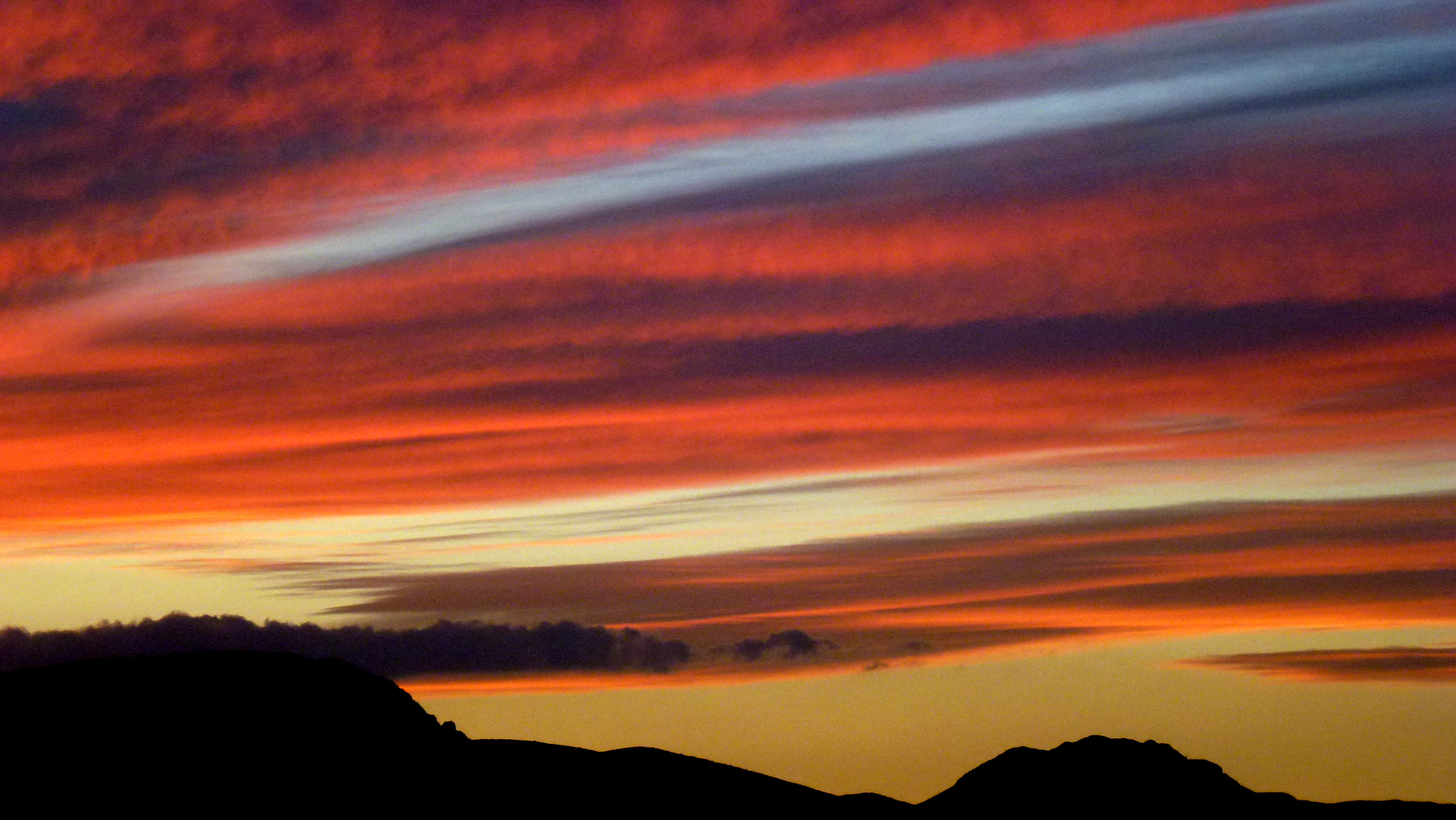 Panasonic DMC-ZS10 sample photo. Sunset in arizona photography