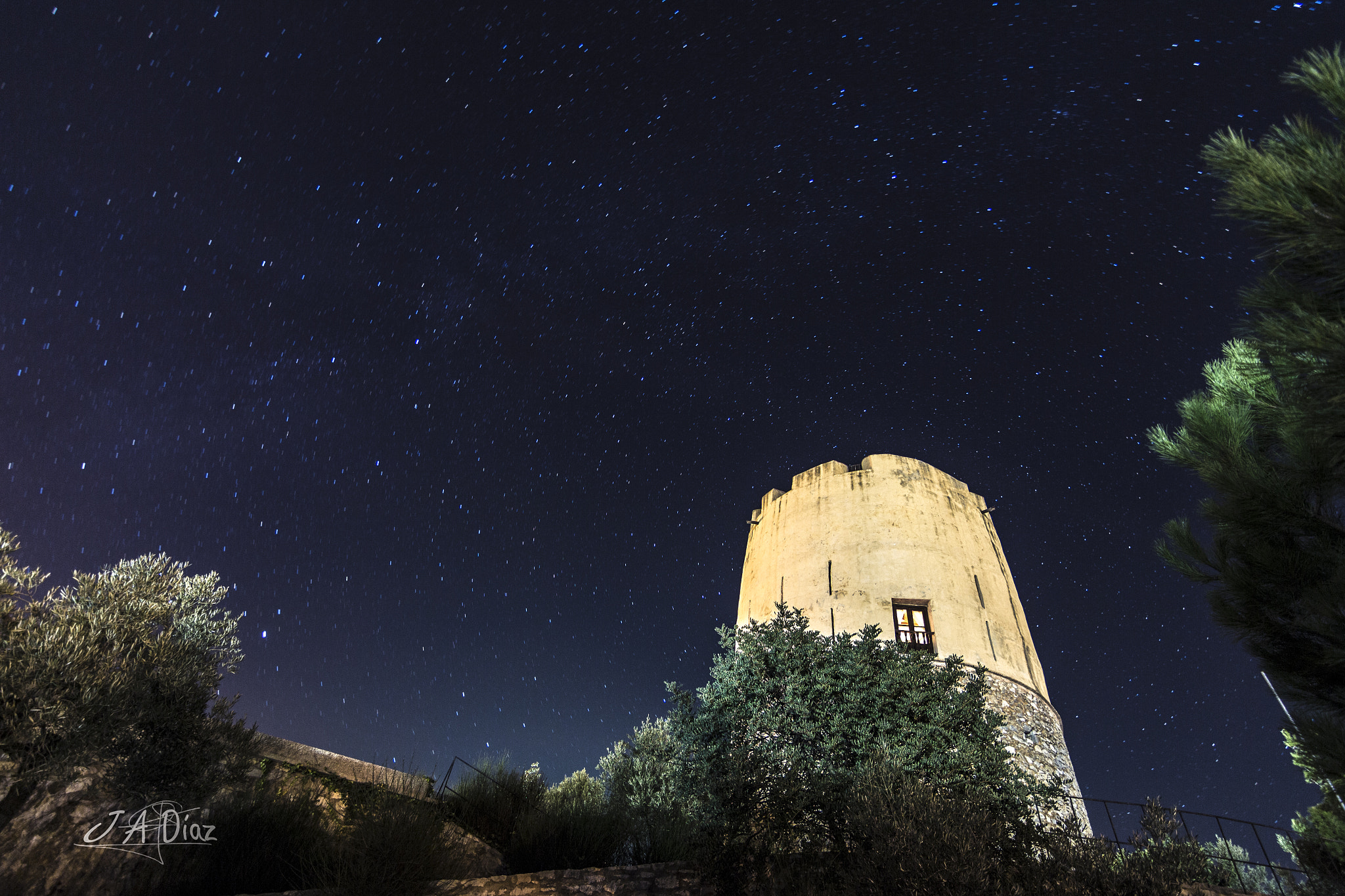 Canon EOS 650D (EOS Rebel T4i / EOS Kiss X6i) sample photo. Nocturna en el castillo de yunquera photography