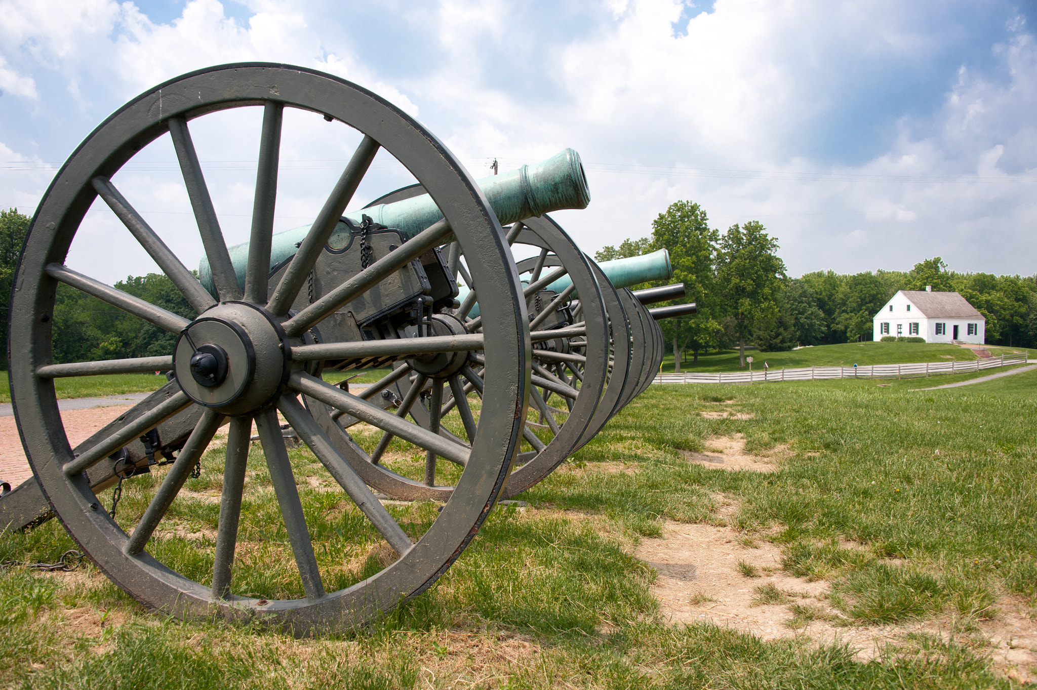 Nikon D700 sample photo. Antique artillery at harpers ferry photography
