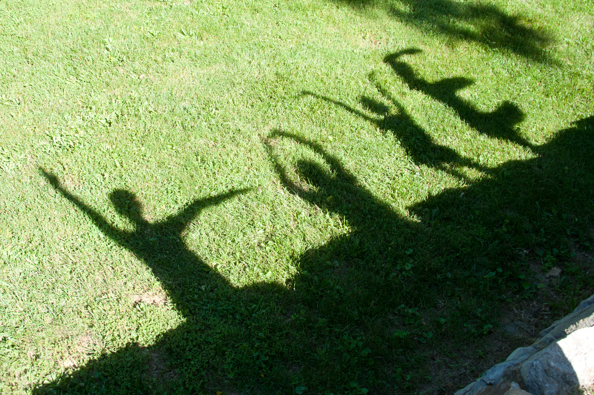 Nikon D700 sample photo. Kids casting shadows spelling the word love photography