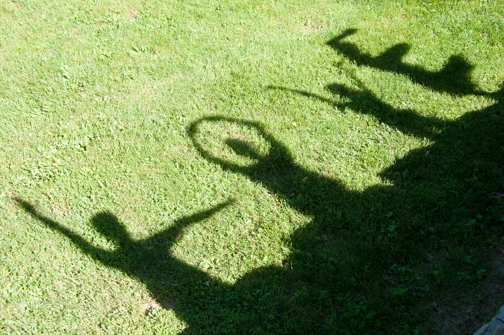 Nikon D700 sample photo. Kids casting shadows spelling 'love' photography