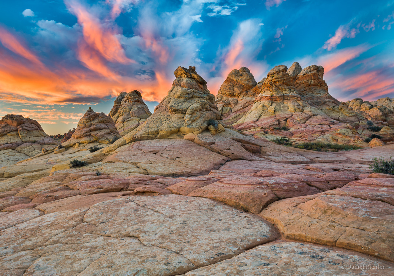 Nikon AF-S Nikkor 16-35mm F4G ED VR sample photo. Tepees at sunrise photography