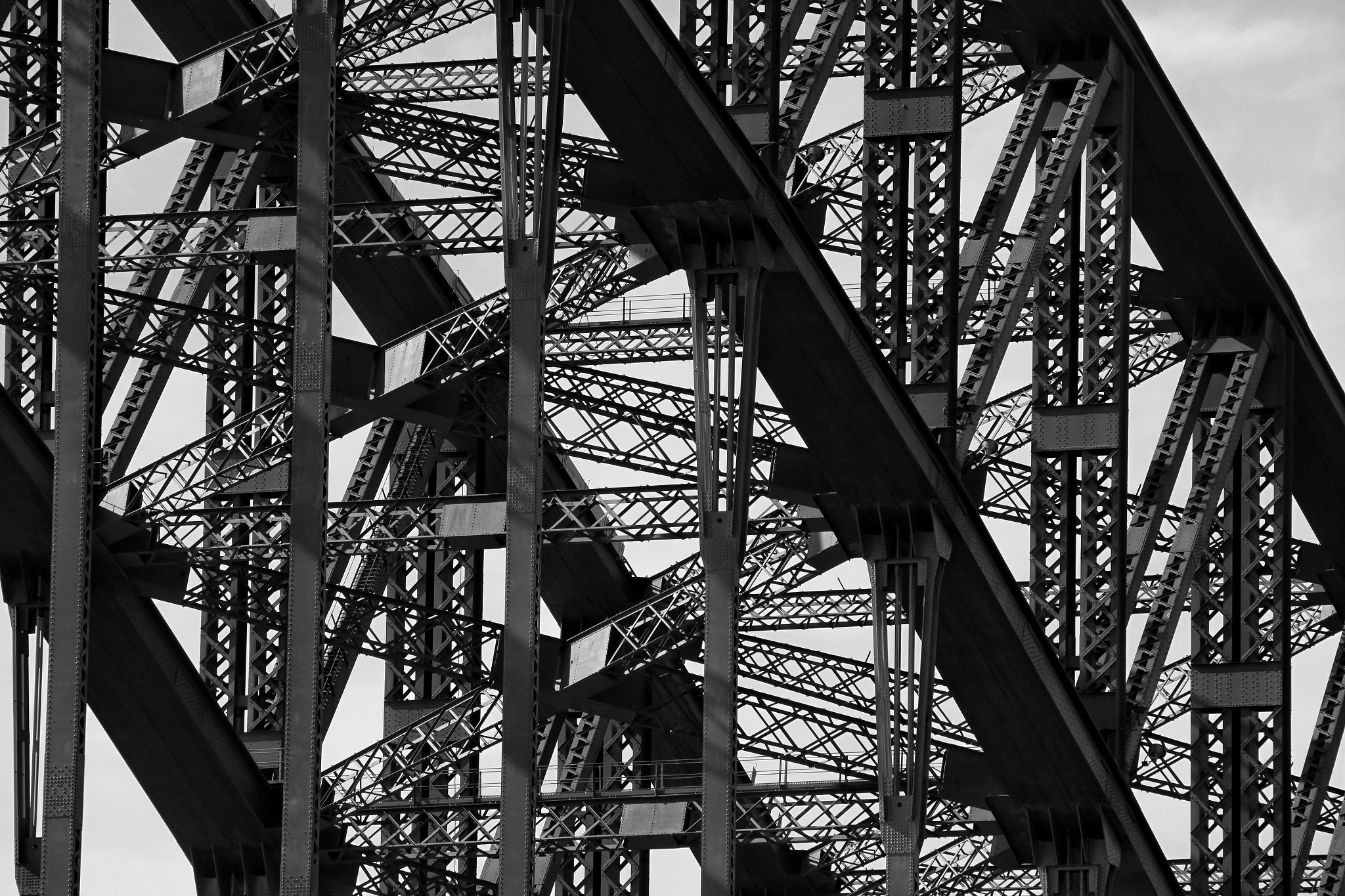 Sigma 150mm f/2.8 EX DG OS HSM APO Macro sample photo. Sydney harbour bridge detail photography