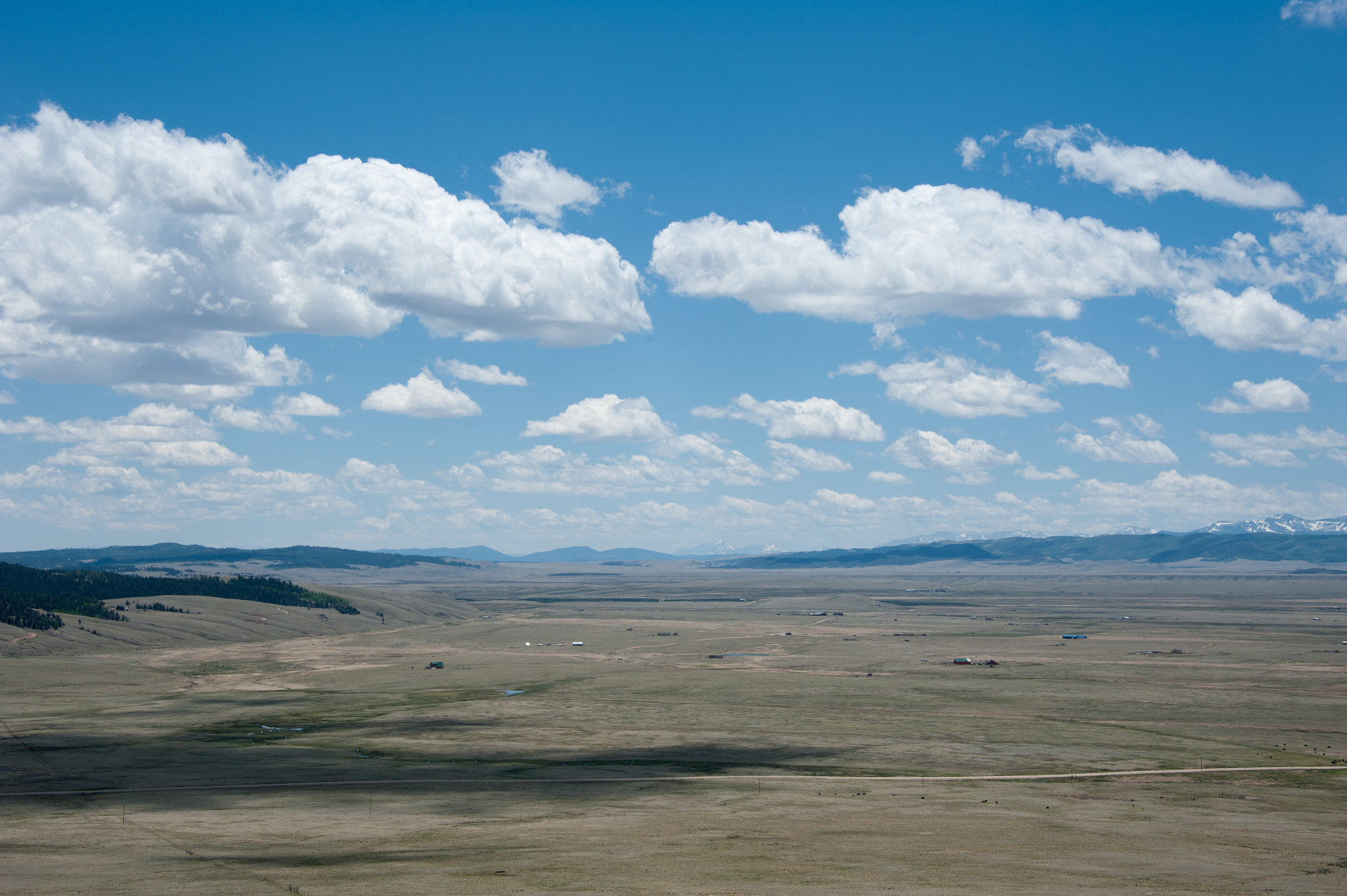 Nikon D700 sample photo. Landscape in south park colorado photography