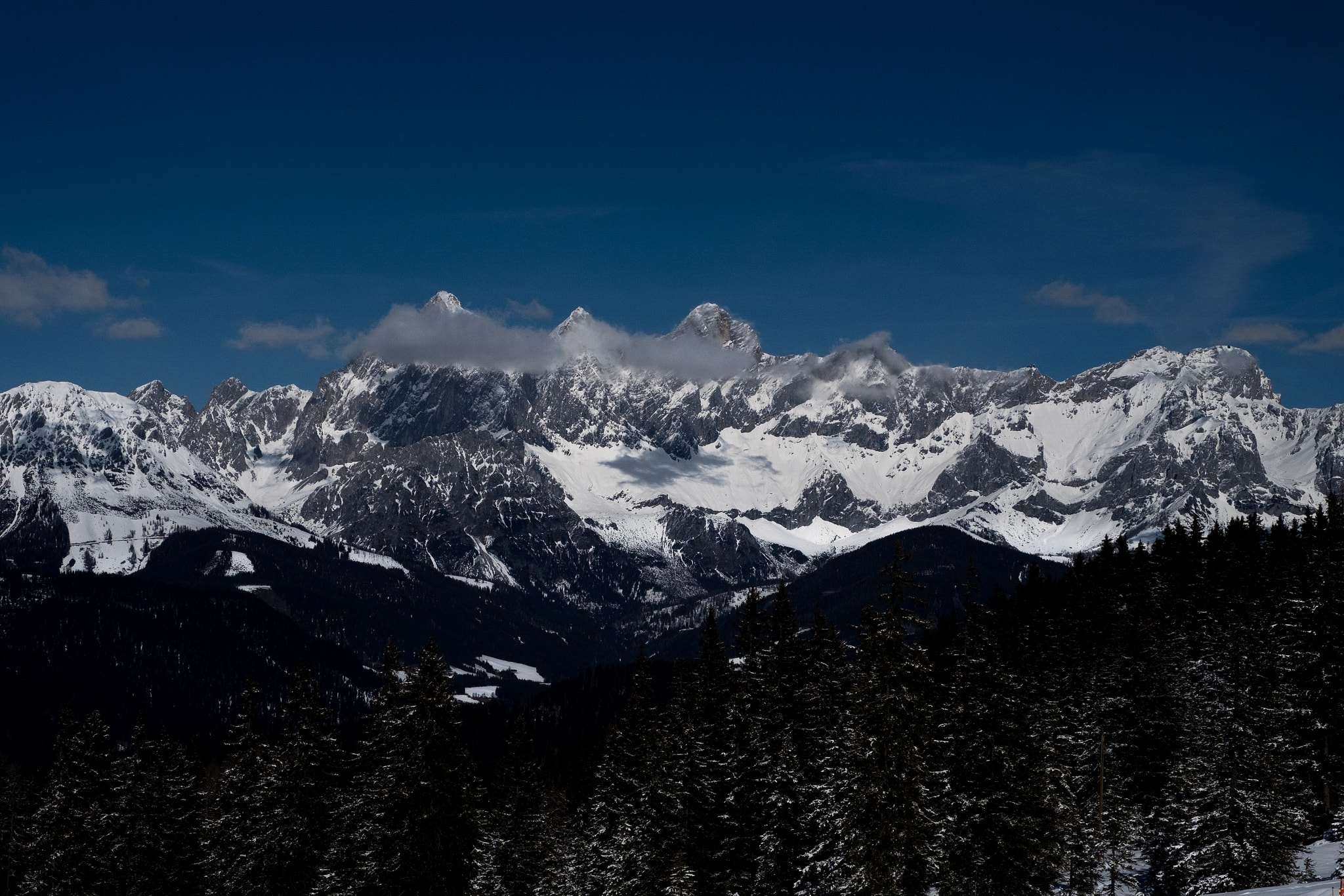 Fujifilm X-Pro2 + Fujifilm XF 16-55mm F2.8 R LM WR sample photo. Dachstein im winter photography
