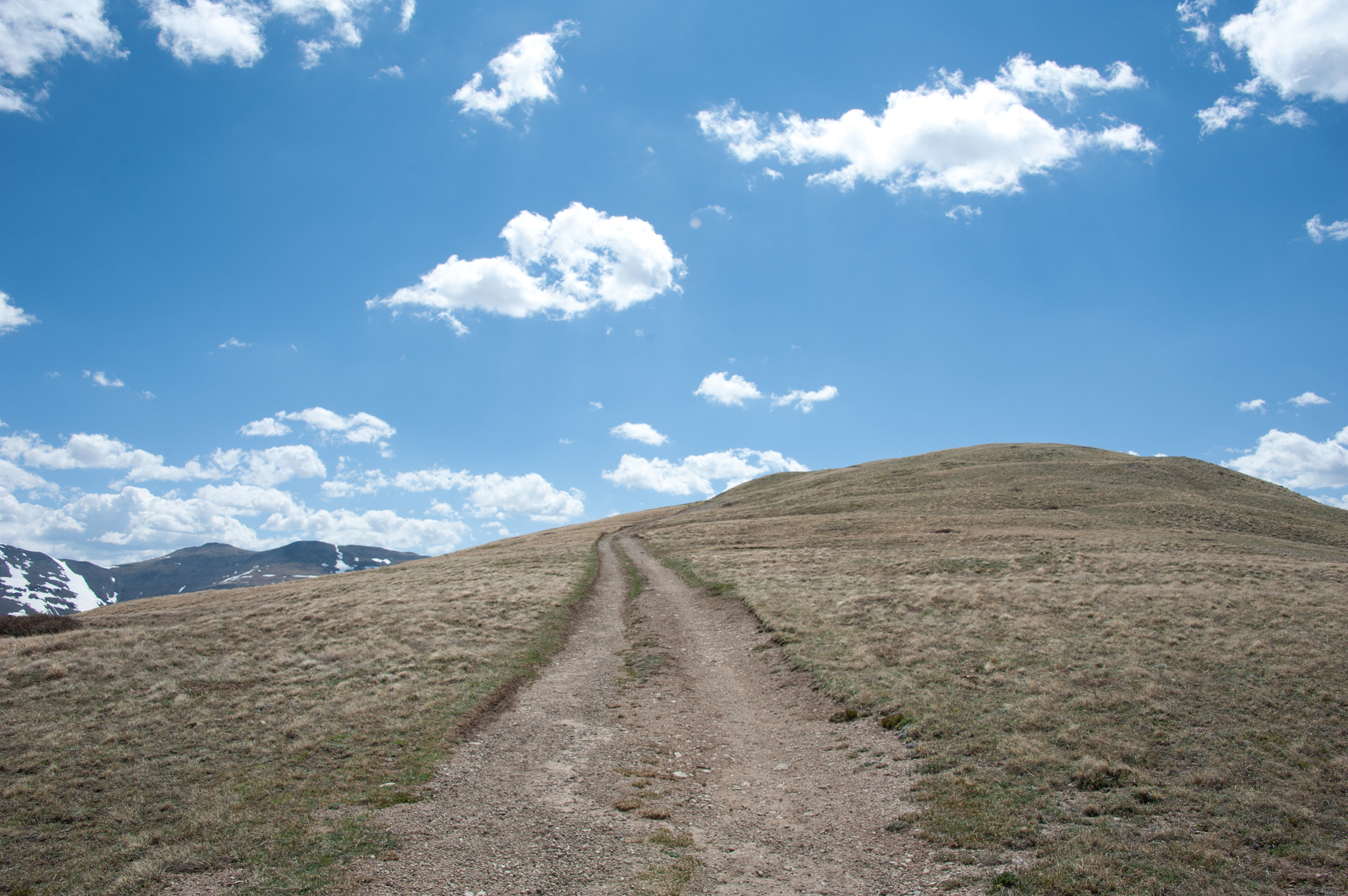 Nikon D700 sample photo. Hiking trail in colorado mountains photography