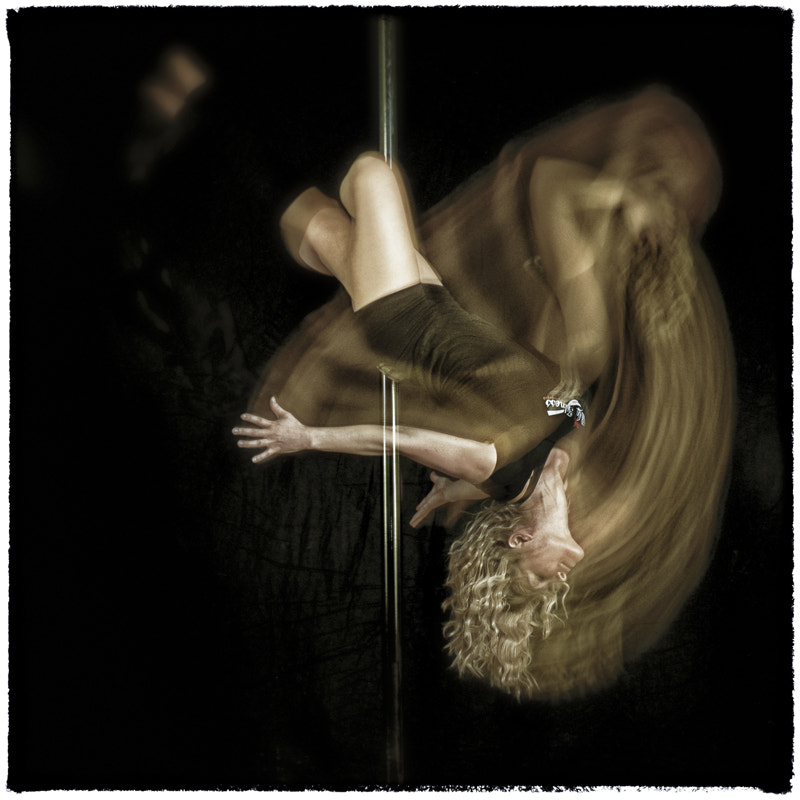 Nikon D300 sample photo. Pole fitness photography