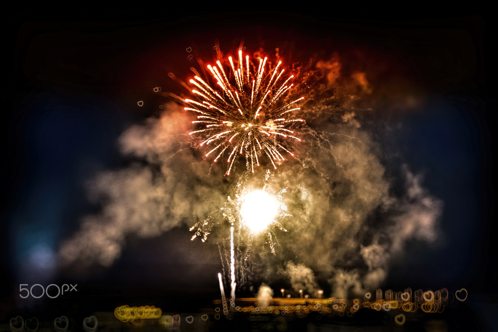 Nikon D610 sample photo. Fireworks lighting up the sky. photography