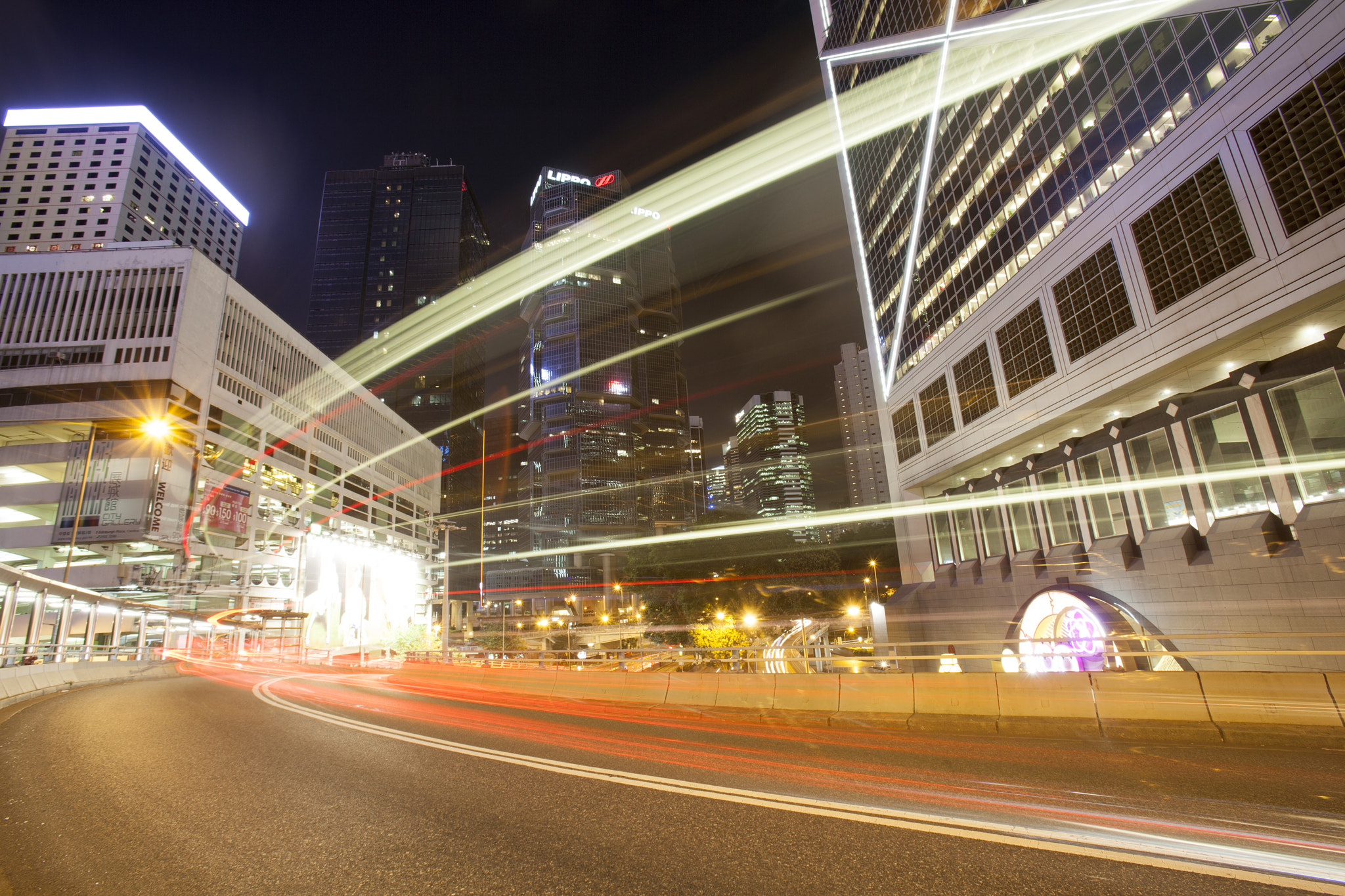 Canon EF 16-35mm F2.8L USM sample photo. Lights of a big city photography