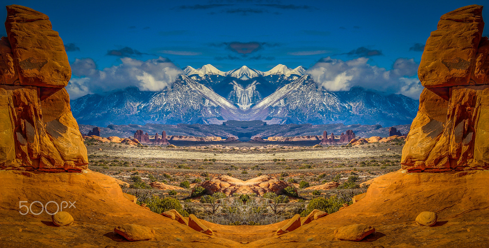 Canon EOS 100D (EOS Rebel SL1 / EOS Kiss X7) sample photo. Moab mirror photography
