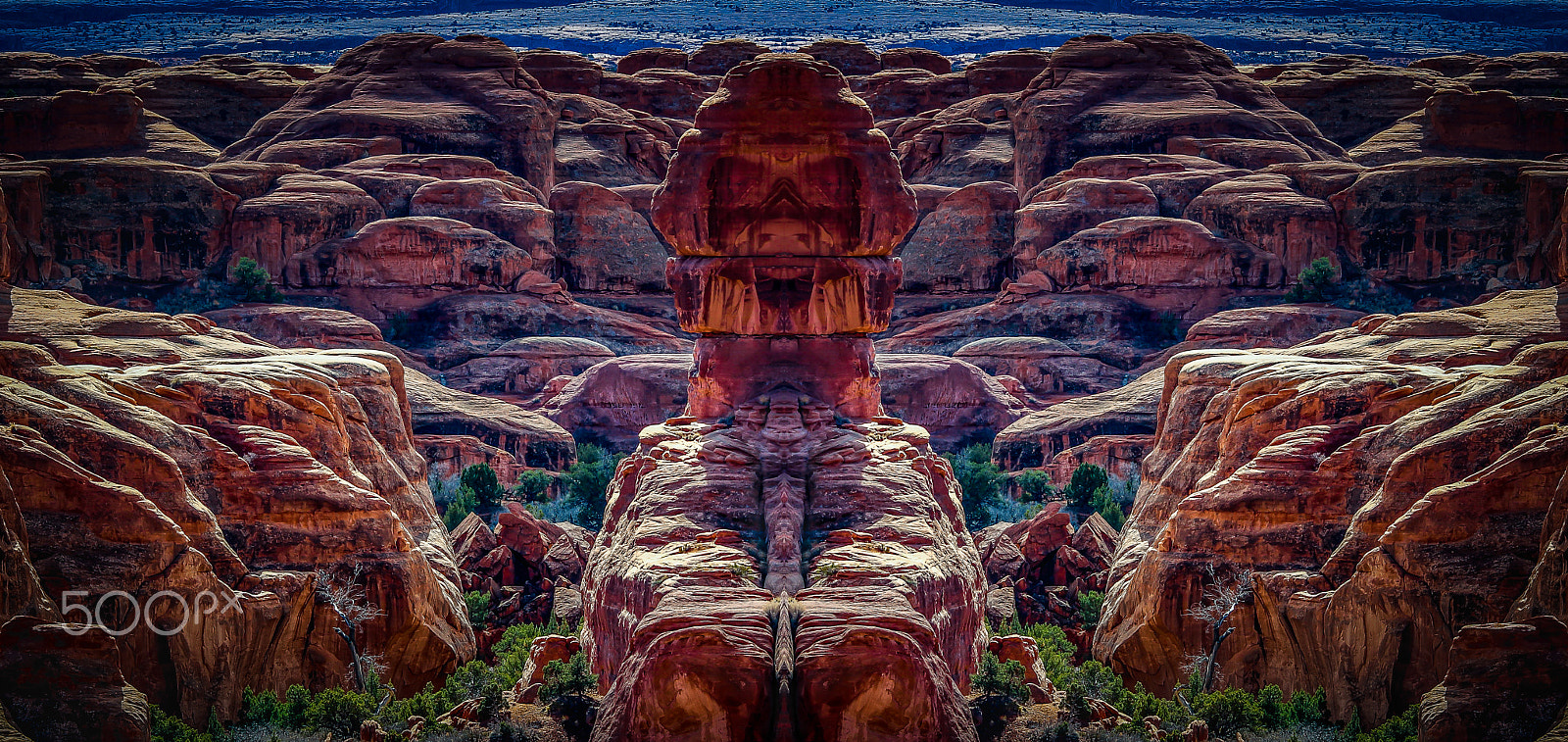 Canon EOS 100D (EOS Rebel SL1 / EOS Kiss X7) sample photo. Moab mirror photography