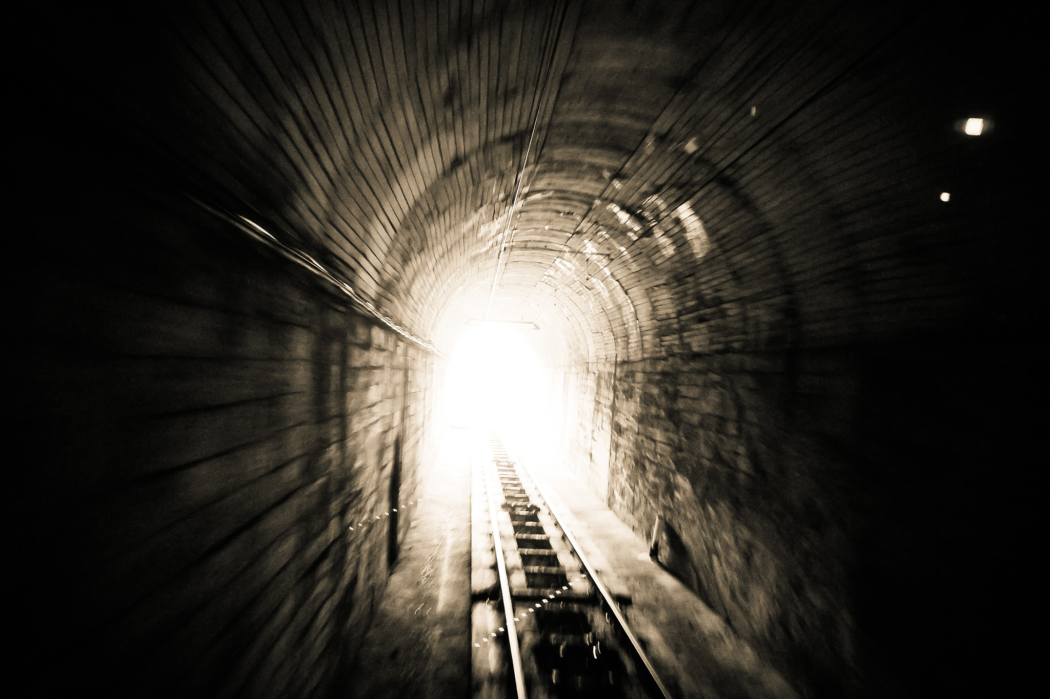 Fujifilm XC 16-50mm F3.5-5.6 OIS sample photo. Blindness in the tunnel photography