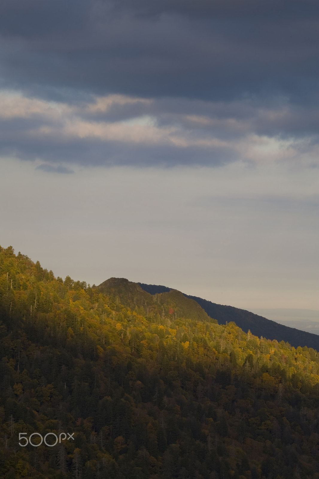 Canon EF 100-400mm F4.5-5.6L IS USM sample photo. The chimneys, autumn, great smoky mountains np photography