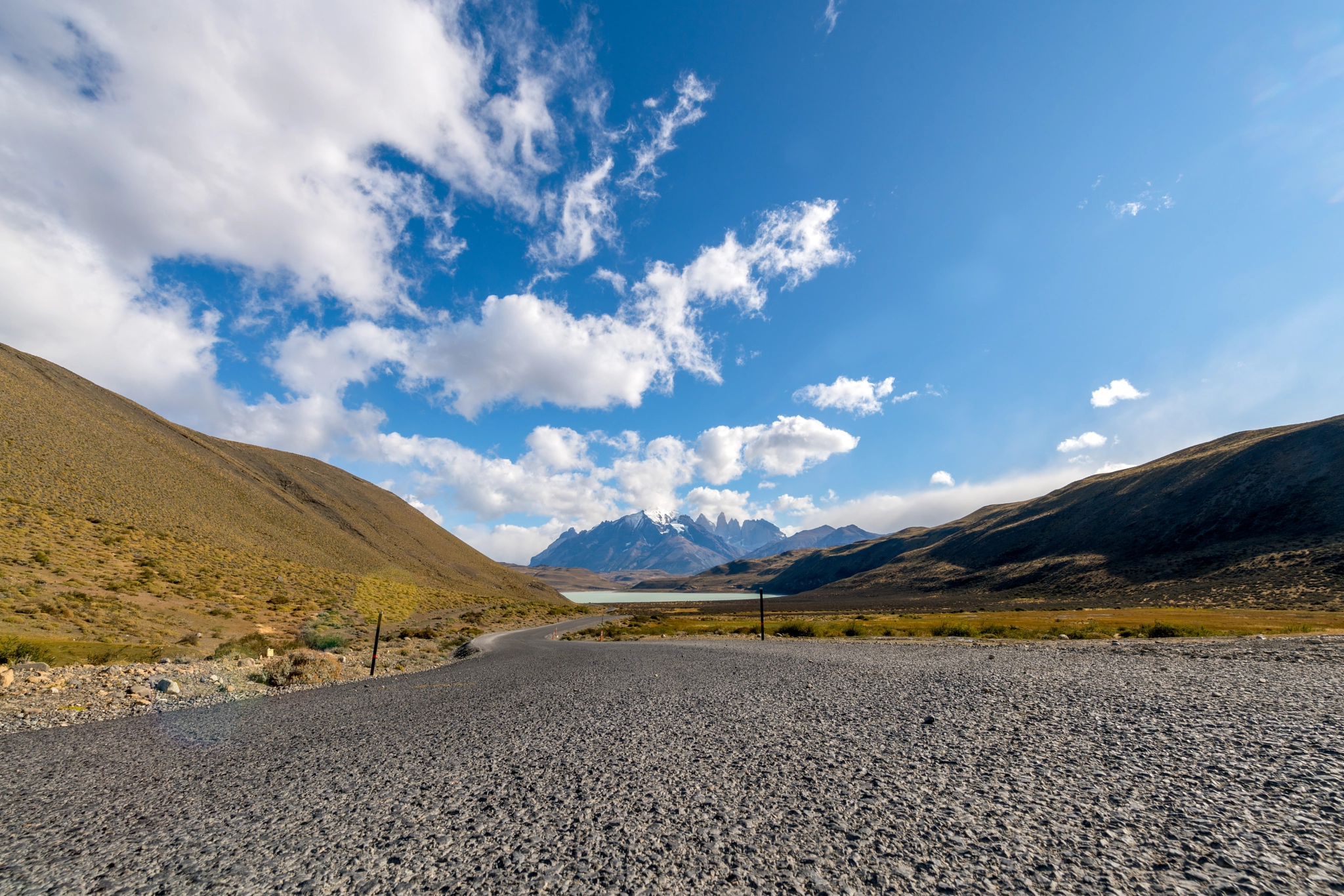 Sony a7R II + 14-24mm F2.8-2.8 G sample photo. Road to torres del paine national park, patagonia, chile photography
