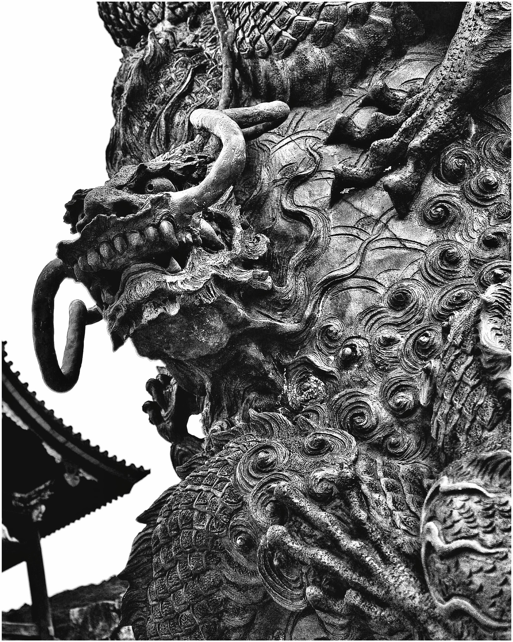 Canon EOS 500D (EOS Rebel T1i / EOS Kiss X3) sample photo. The temple dragon photography