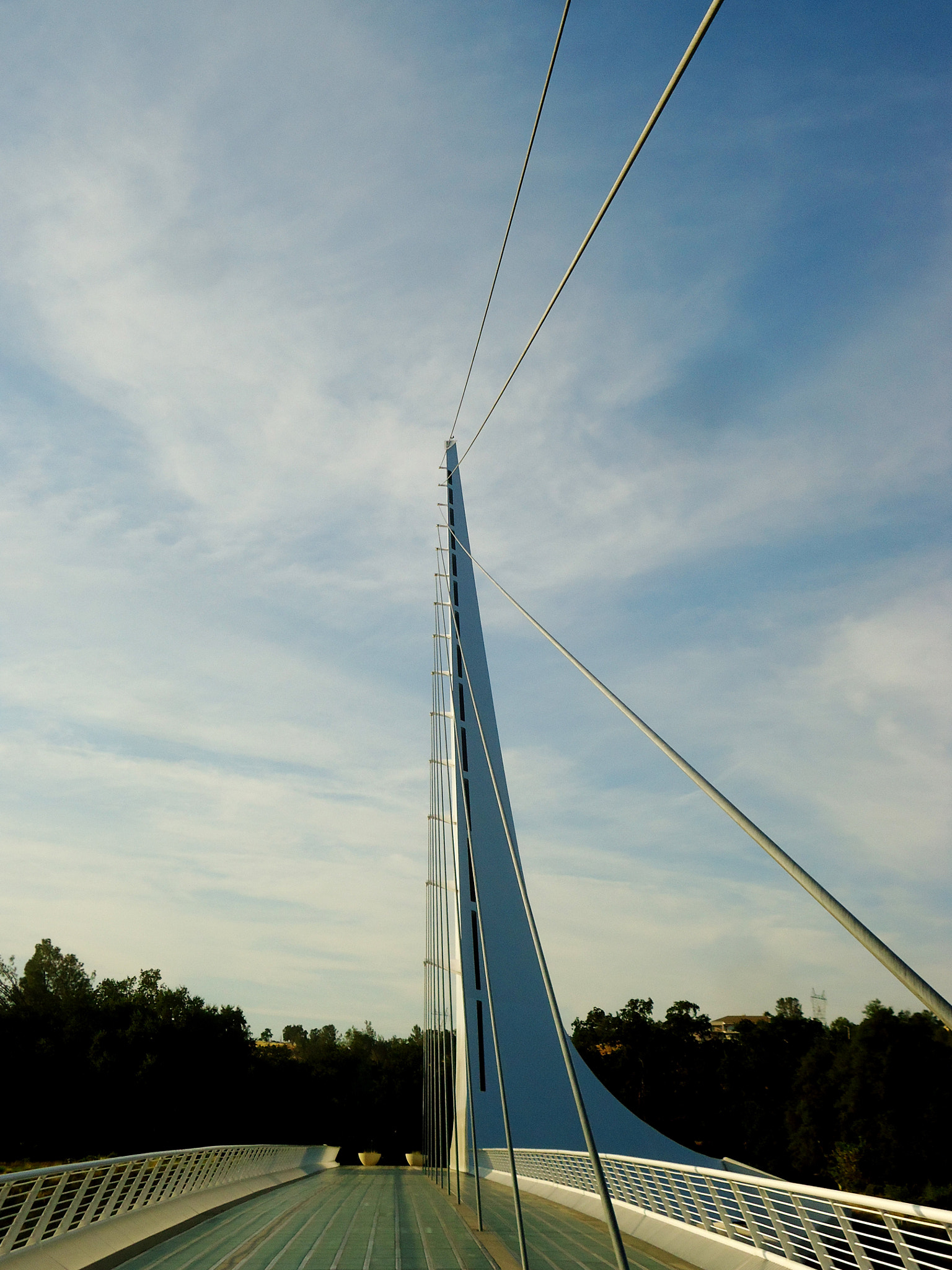 Sony Cyber-shot DSC-W530 sample photo. Sundial bridge photography