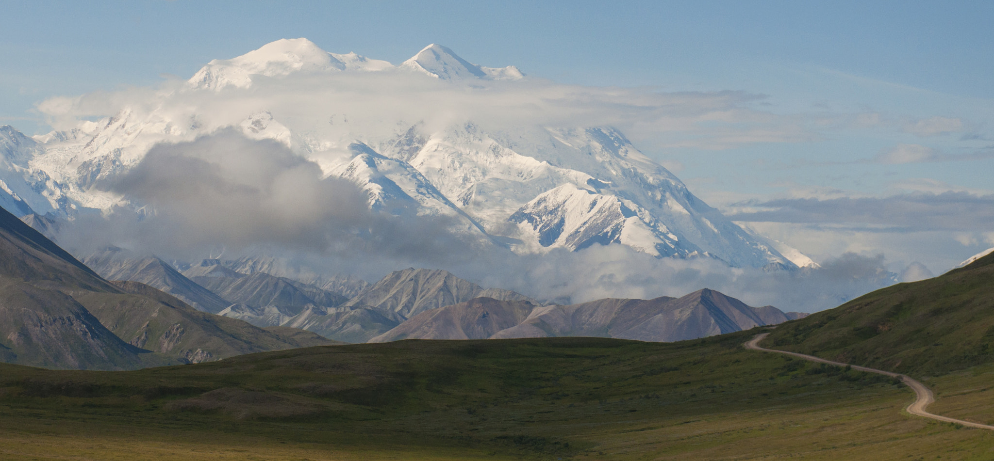 Nikon AF-S Nikkor 24-70mm F2.8G ED sample photo. Clear denali photography