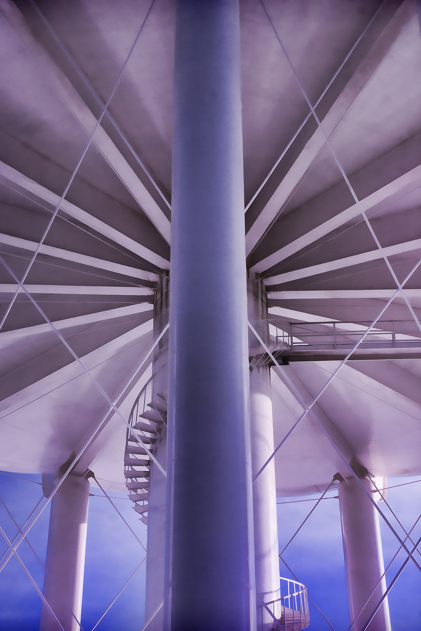 Sony DT 18-135mm F3.5-5.6 SAM sample photo. Watertower photography