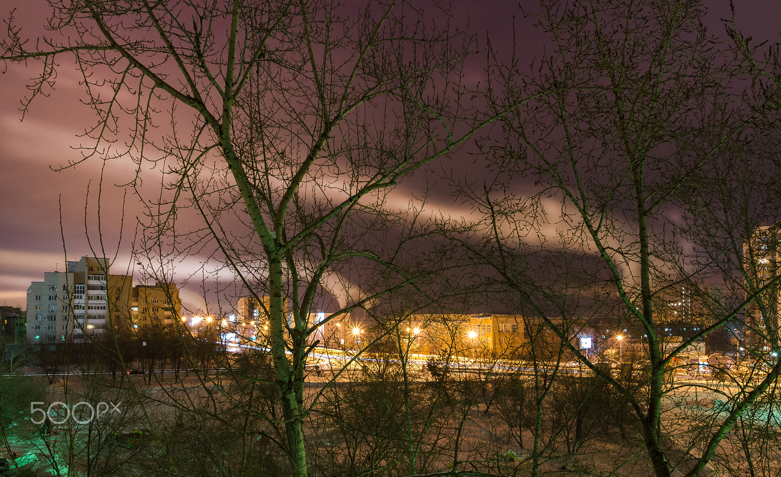 Sony SLT-A65 (SLT-A65V) + Sony DT 16-50mm F2.8 SSM sample photo. Heavenly trails.)  Небесные тропы.) photography
